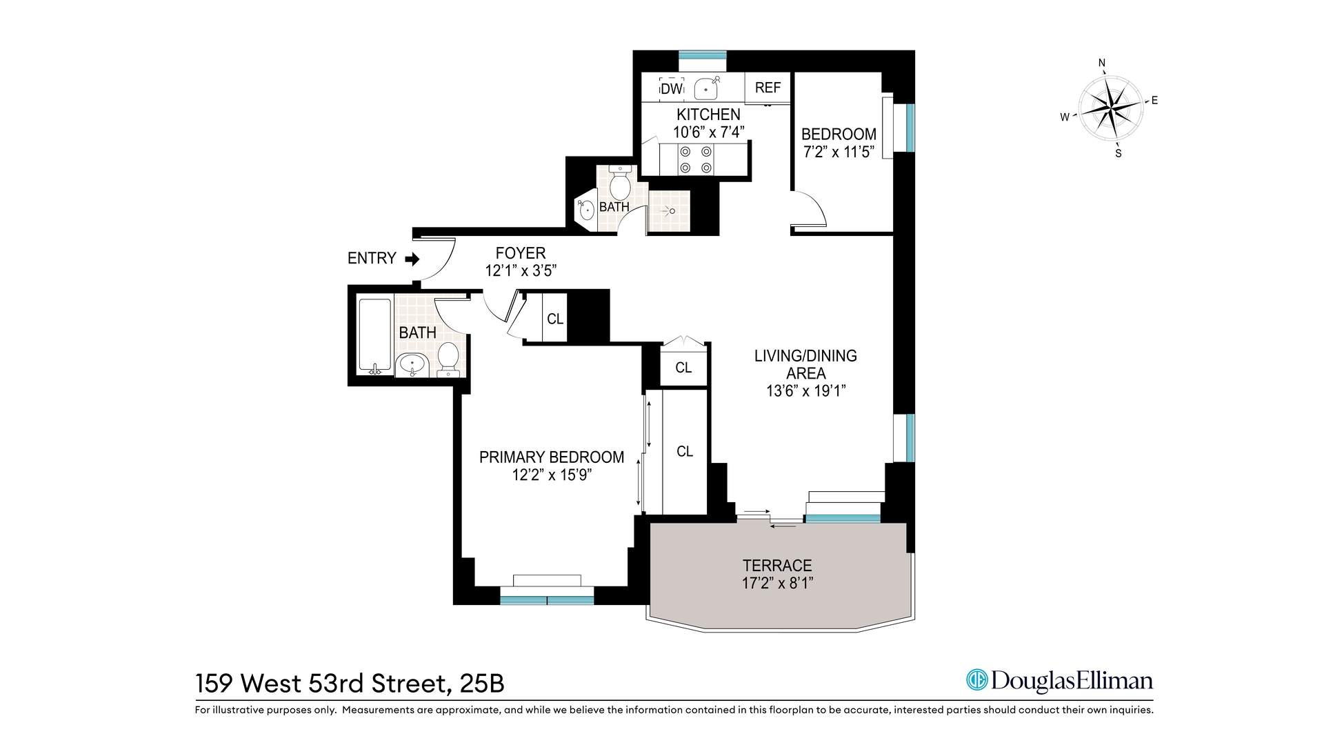 159 West 53rd Street 25B Midtown West New York NY 10019