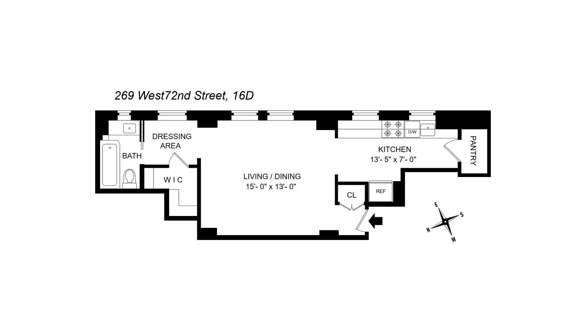 269 West 72nd Street 16D Upper West Side New York NY 10023