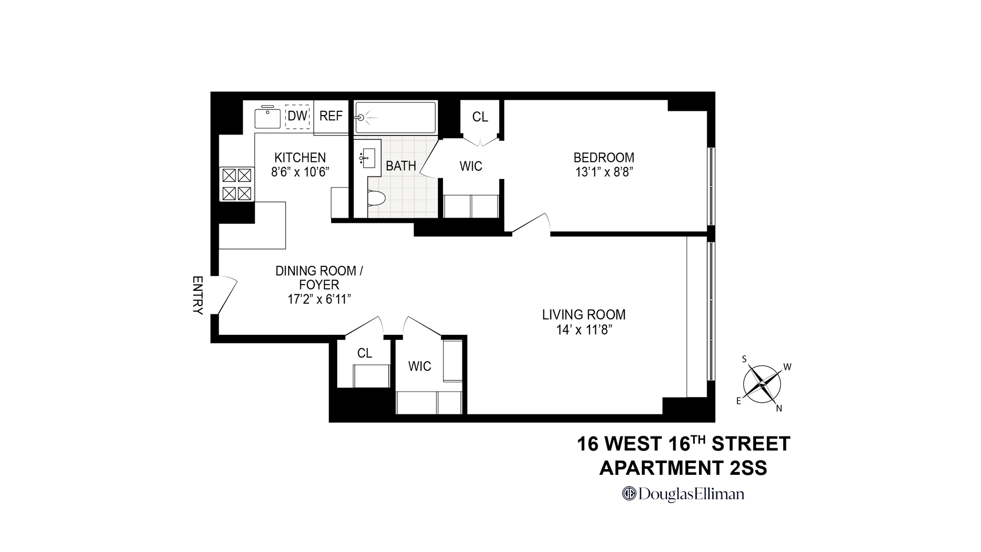 16 West 16th Street 2SS Flatiron District New York NY 10011