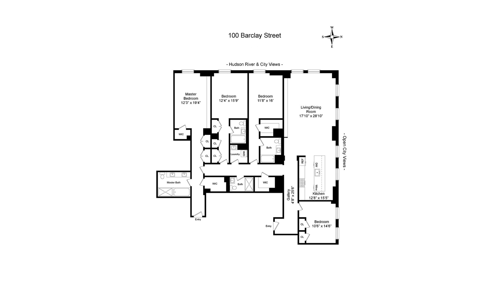 100 Barclay Street 22B Tribeca New York NY 10007