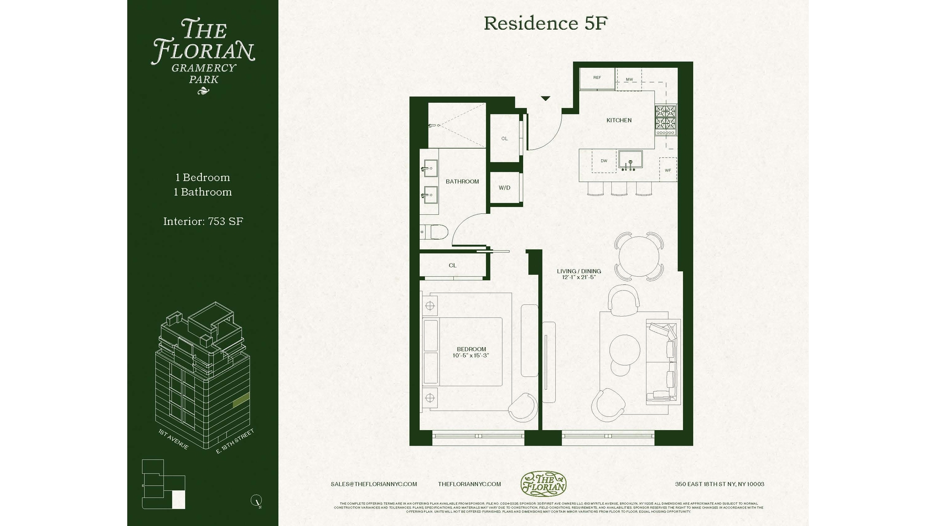 350 East 18th Street 5F Gramercy Park New York NY 10003