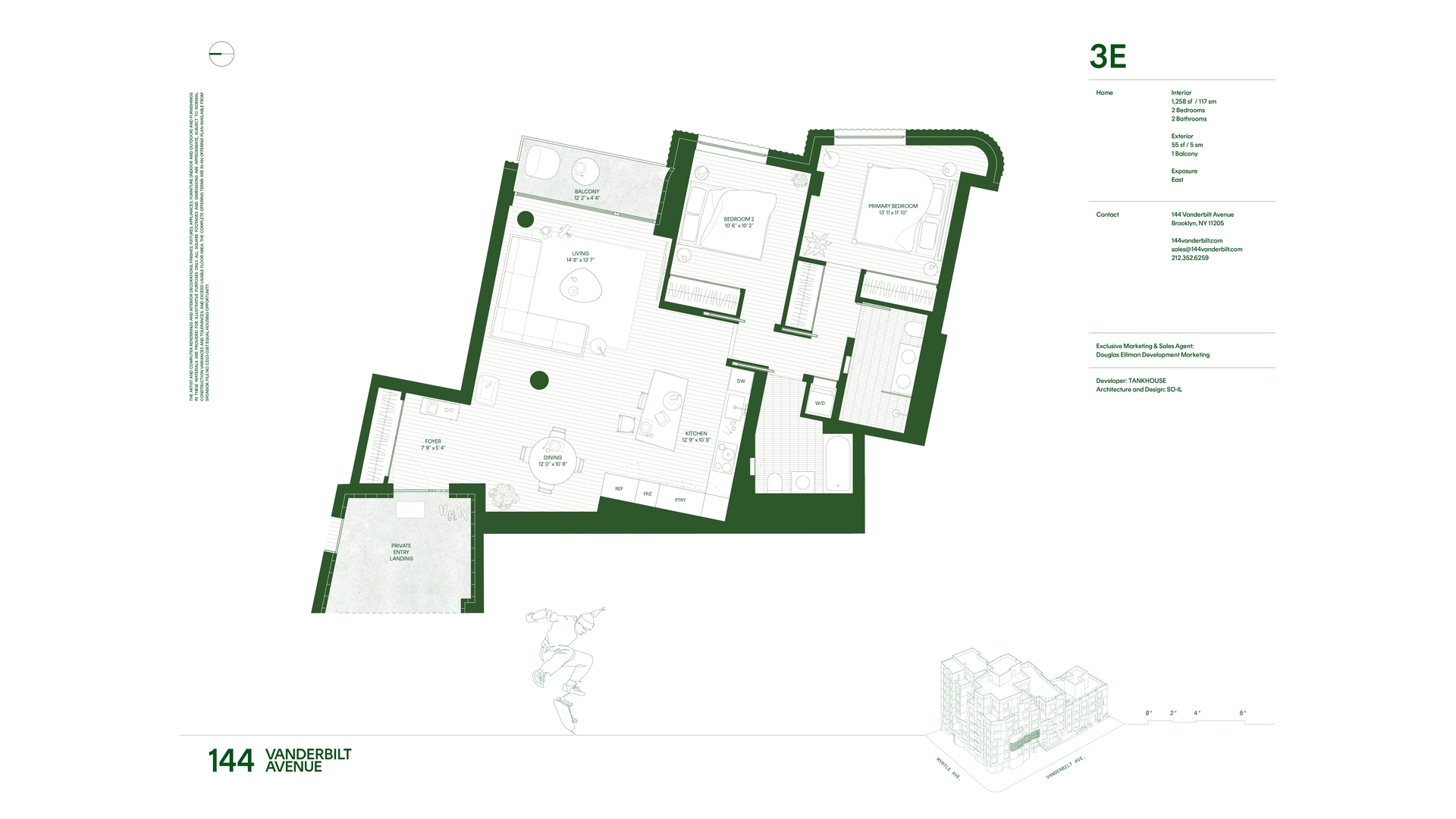 144 Vanderbilt Avenue 3E Clinton Hill Brooklyn NY 11205