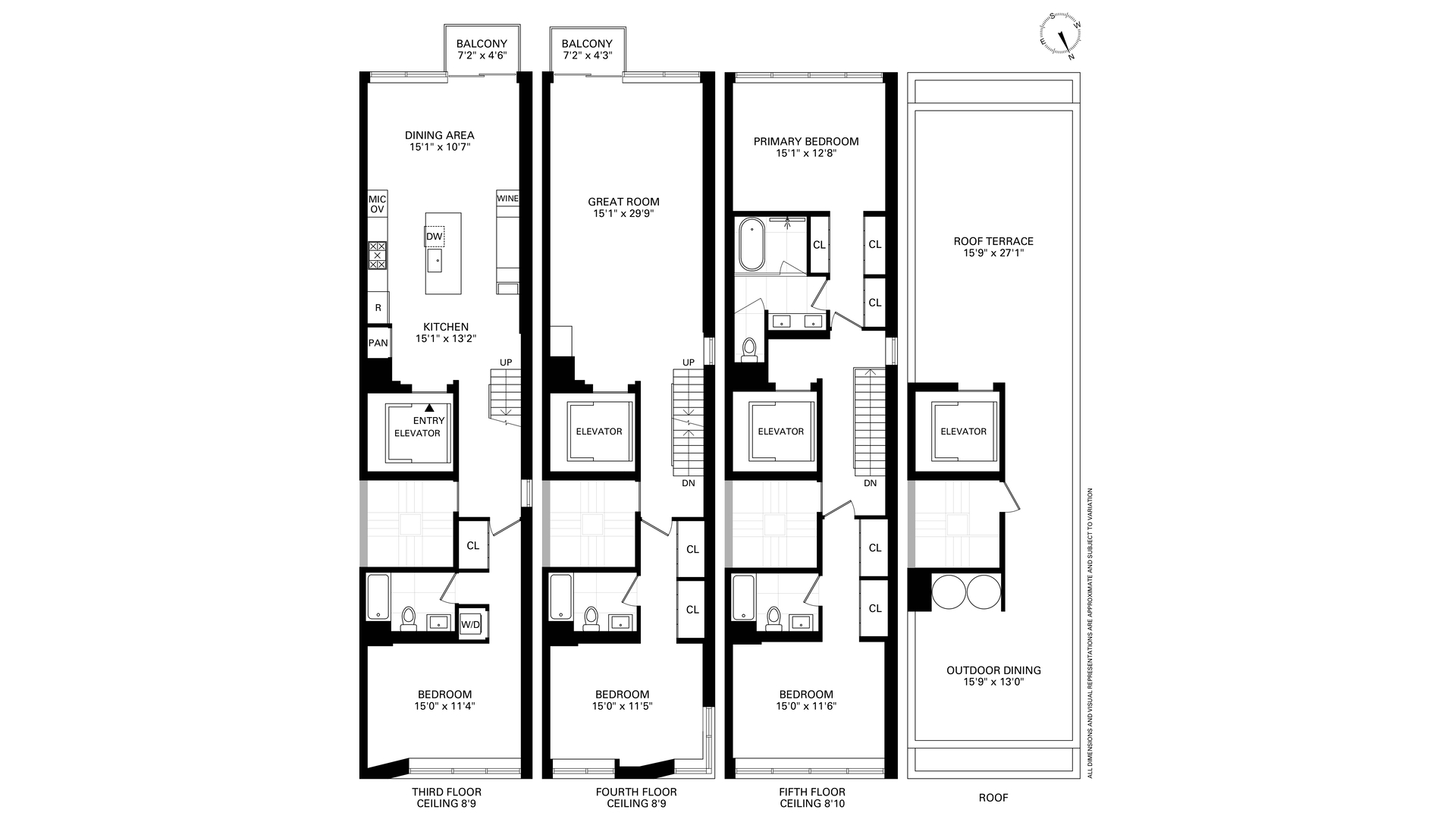 76 West 105th Street PH Upper West Side New York NY 10025