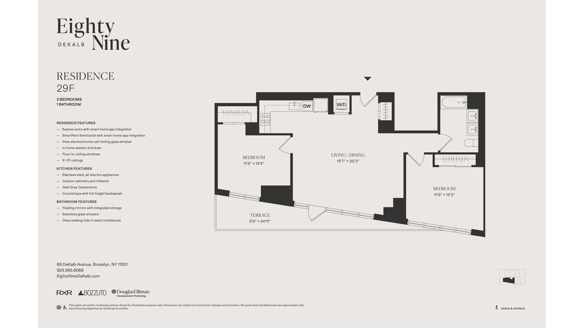 89 De Kalb Avenue 29F Fort Greene Brooklyn NY 11201