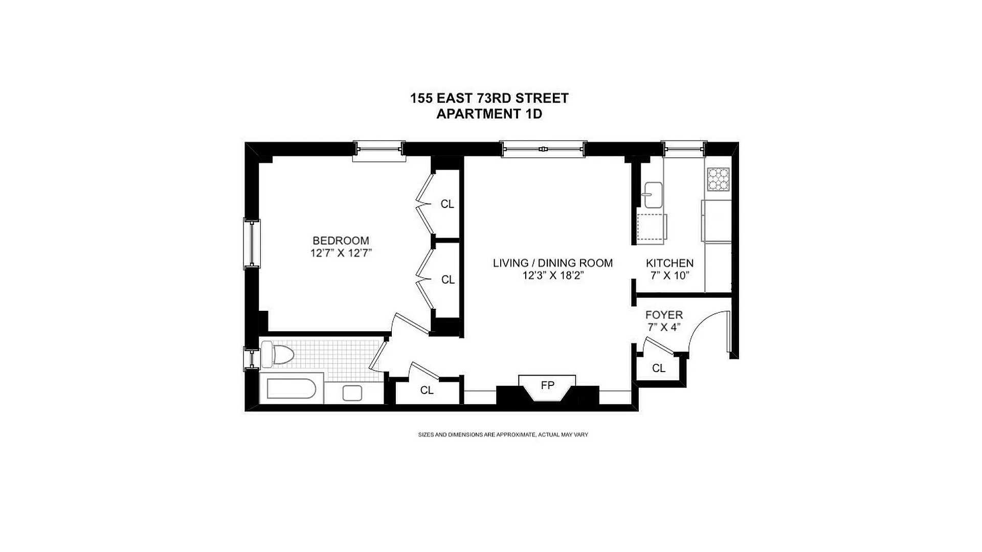 155 East 73rd Street 1D Upper East Side New York NY 10021