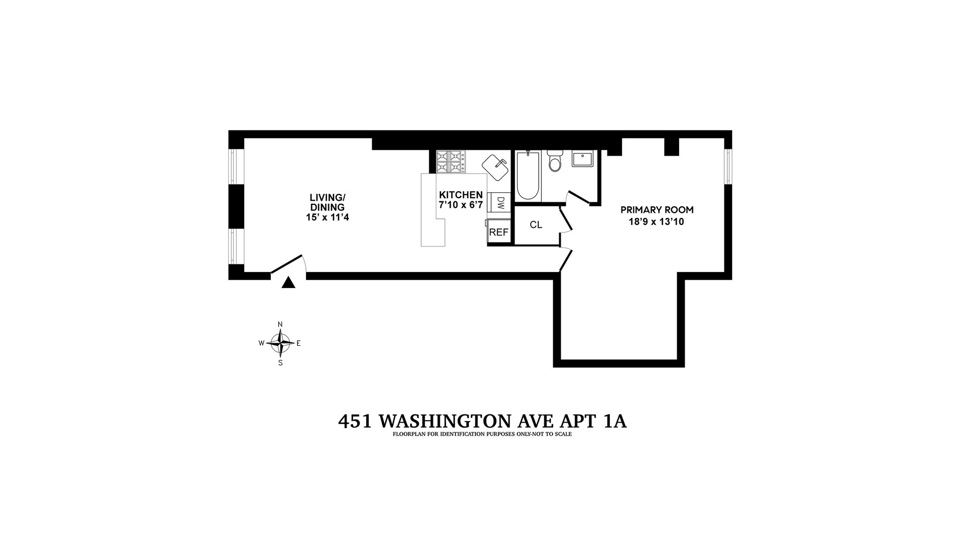 451 Washington Avenue 1A Clinton Hill Brooklyn NY 11238