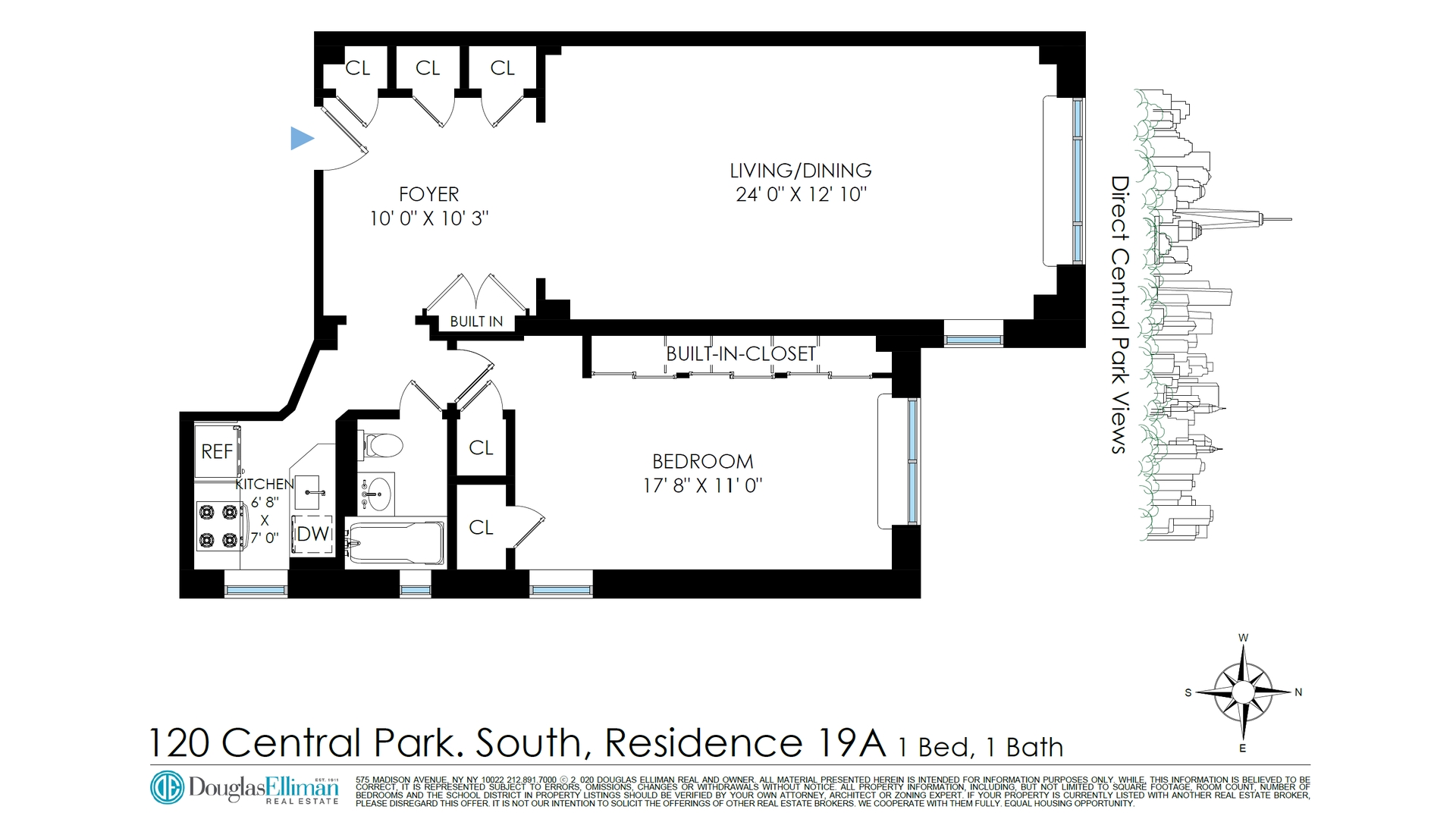 120 Central Park South 19A Central Park South New York NY 10019