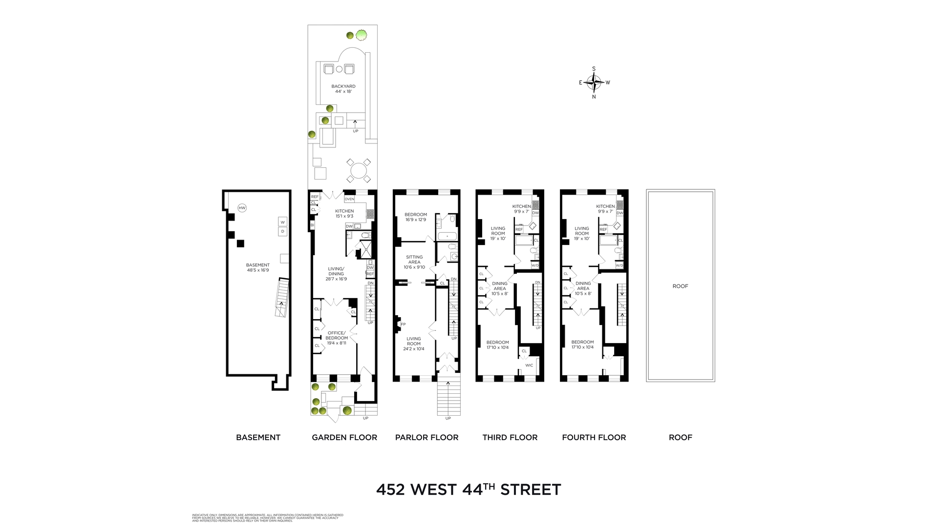 452 West 44th Street Clinton New York NY 10036