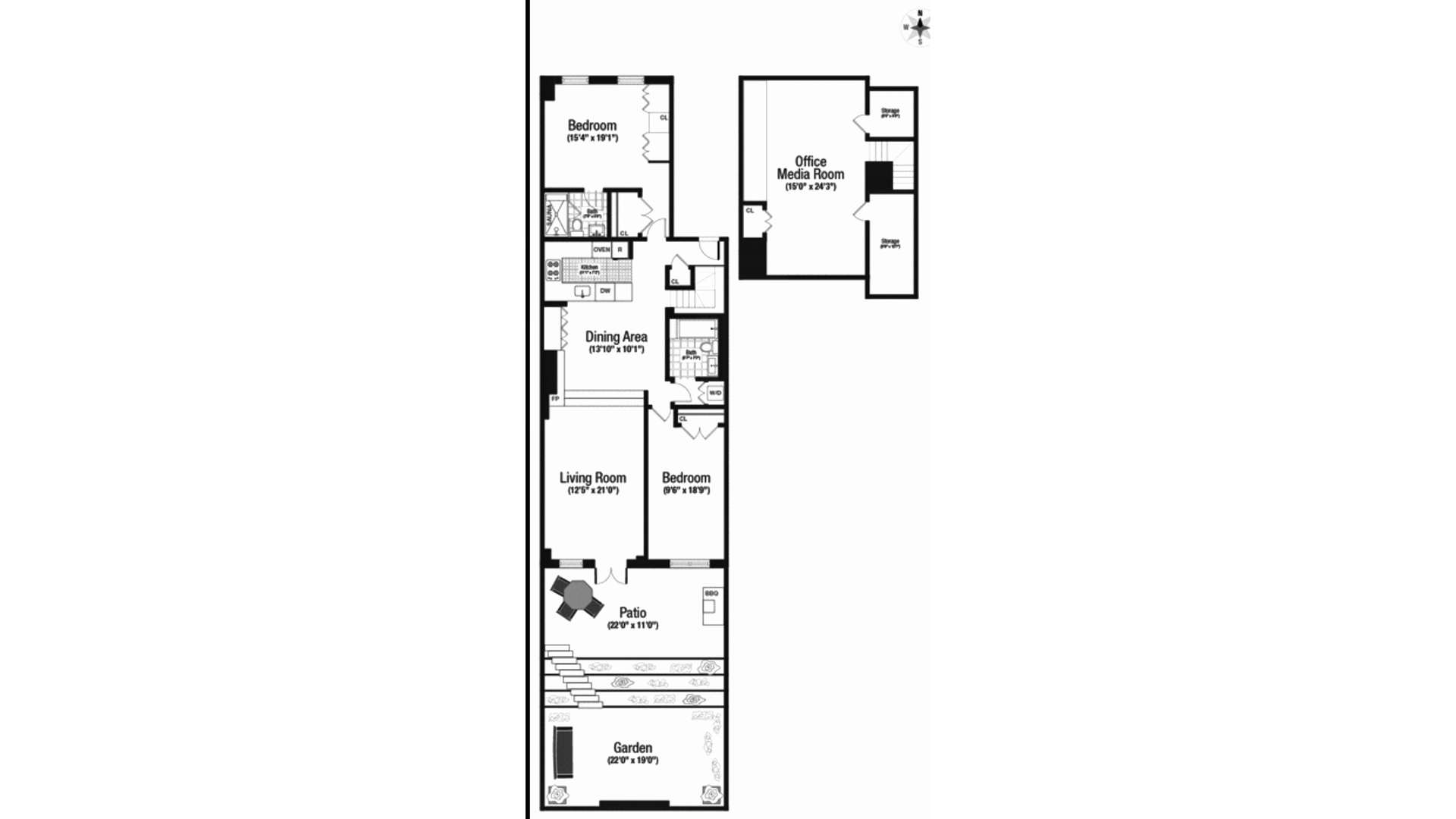 332 West 19th Street GARDEN Chelsea New York NY 10011