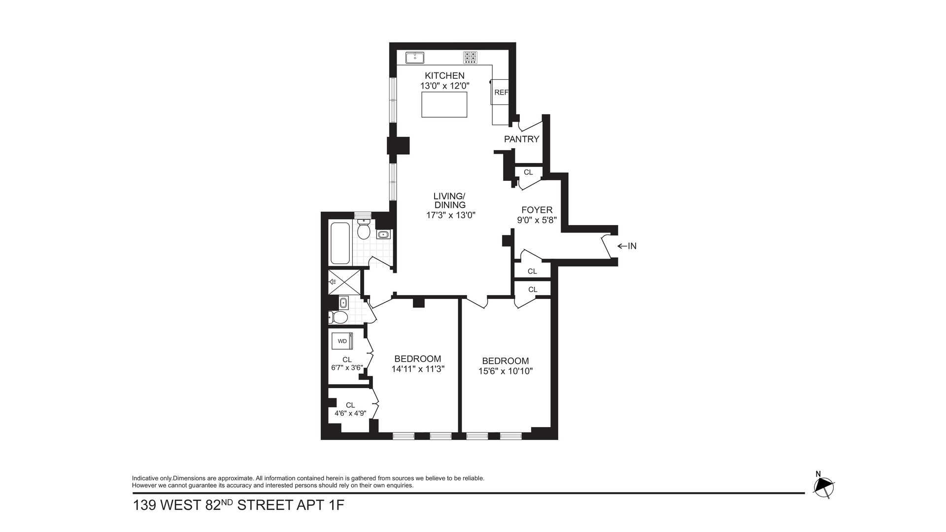 139 West 82nd Street 1F Upper West Side New York NY 10024