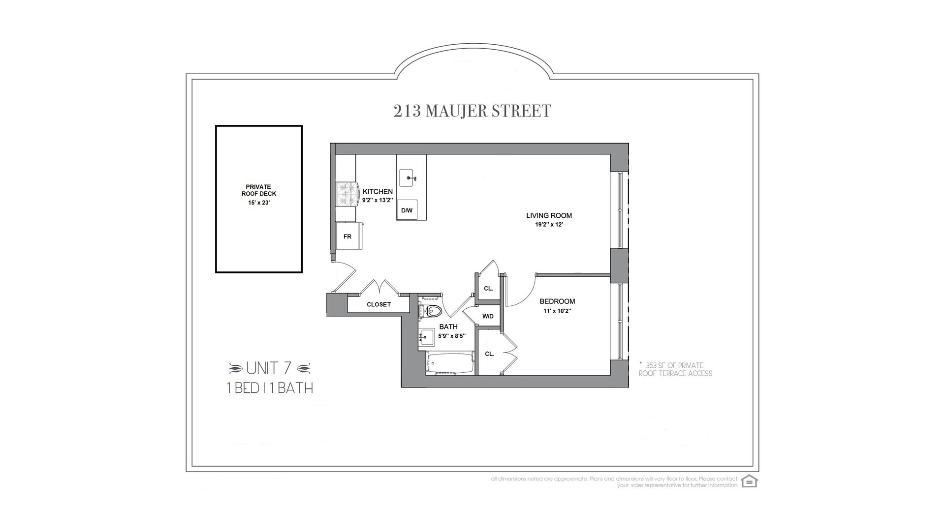 213 Maujer Street 7 East Williamsburg Brooklyn NY 11206