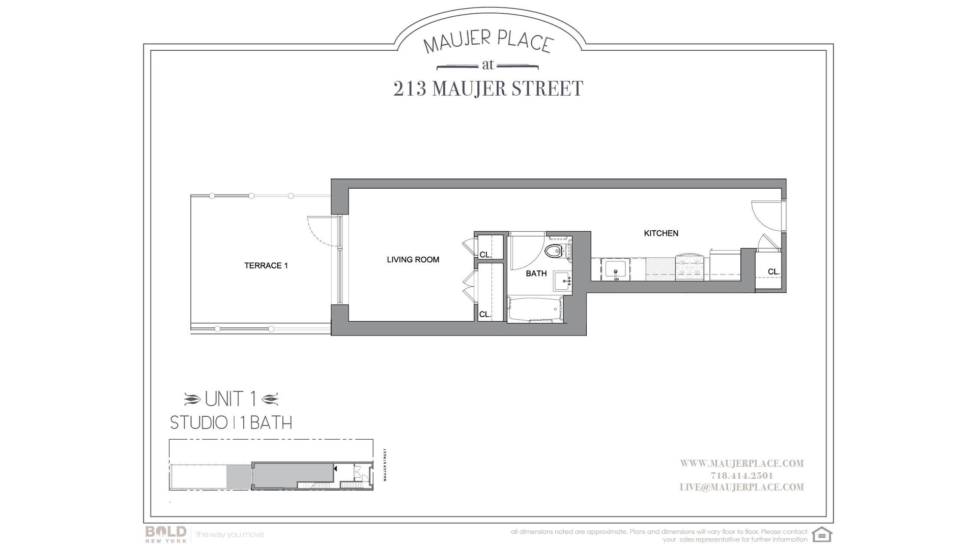 213 Maujer Street 1 East Williamsburg Brooklyn NY 11206