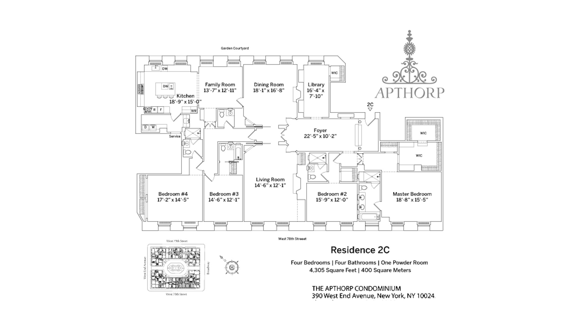 390 West End Avenue 2C Upper West Side New York NY 10024