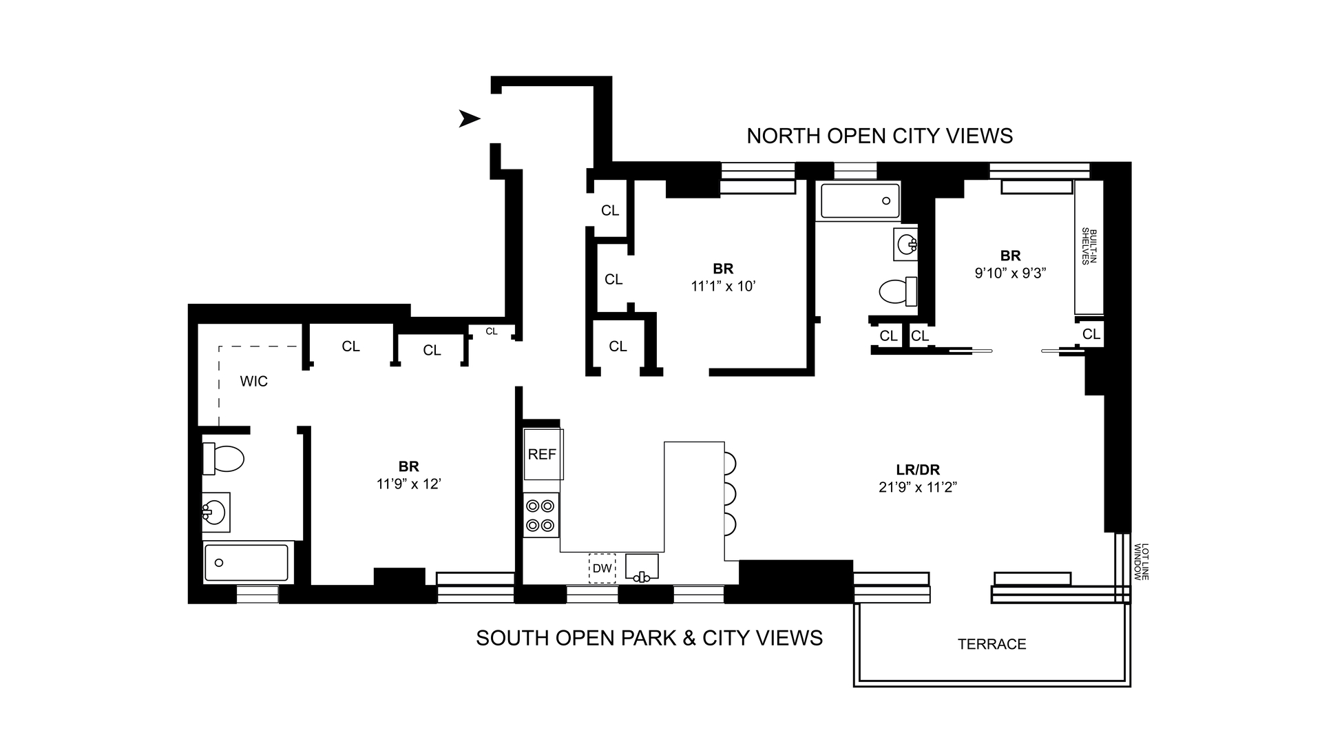 321 West 110th Street 16C Manhattan Valley New York NY 10026