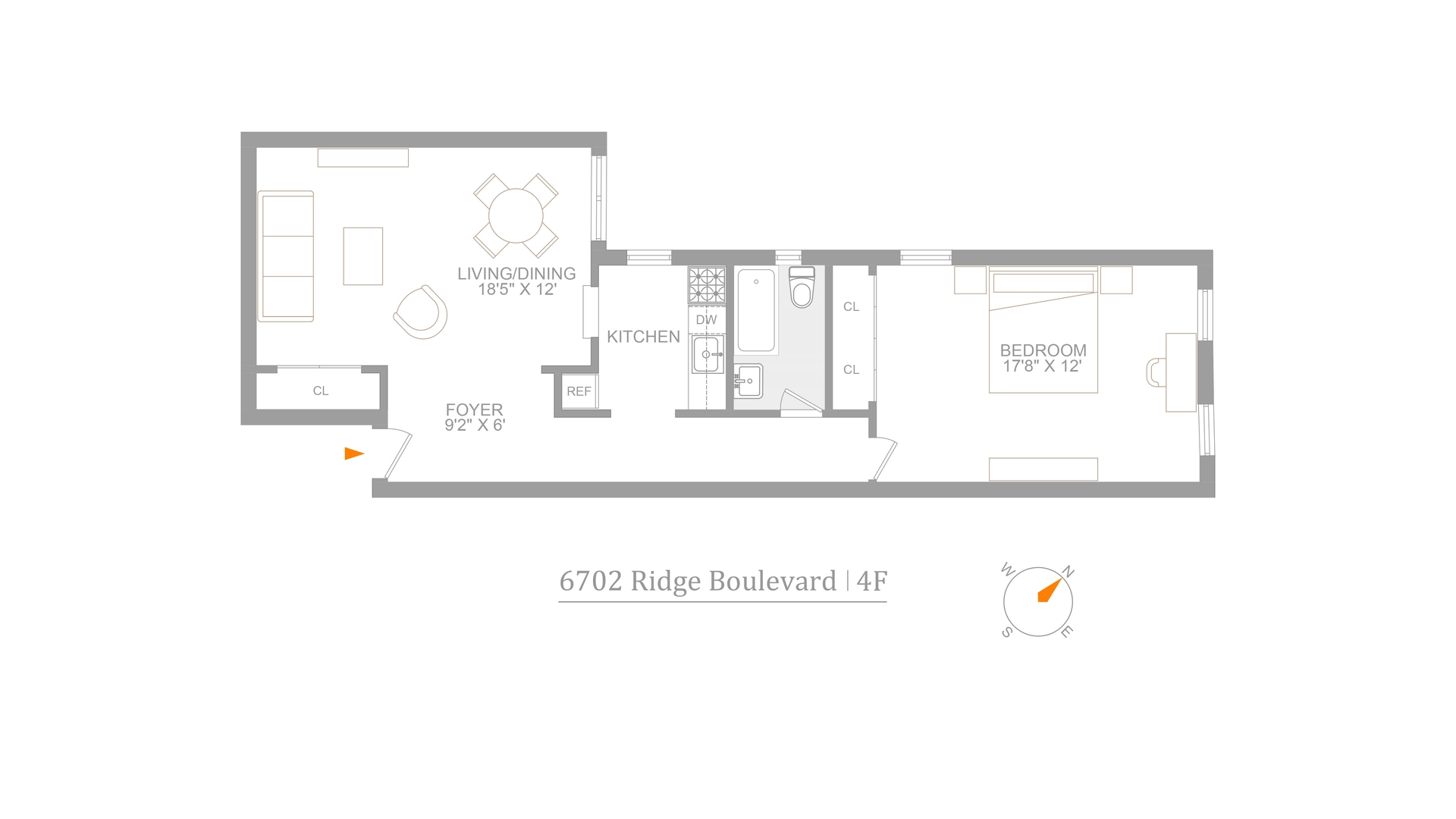 6702 Ridge Blvd. 4F Bay Ridge Brooklyn NY 11220