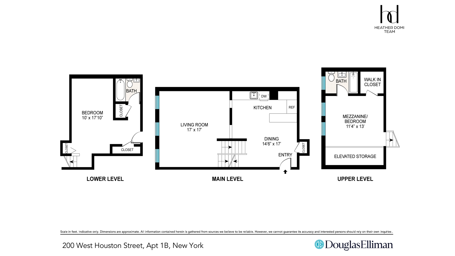200 West Houston Street 1B Greenwich Village New York NY 10014