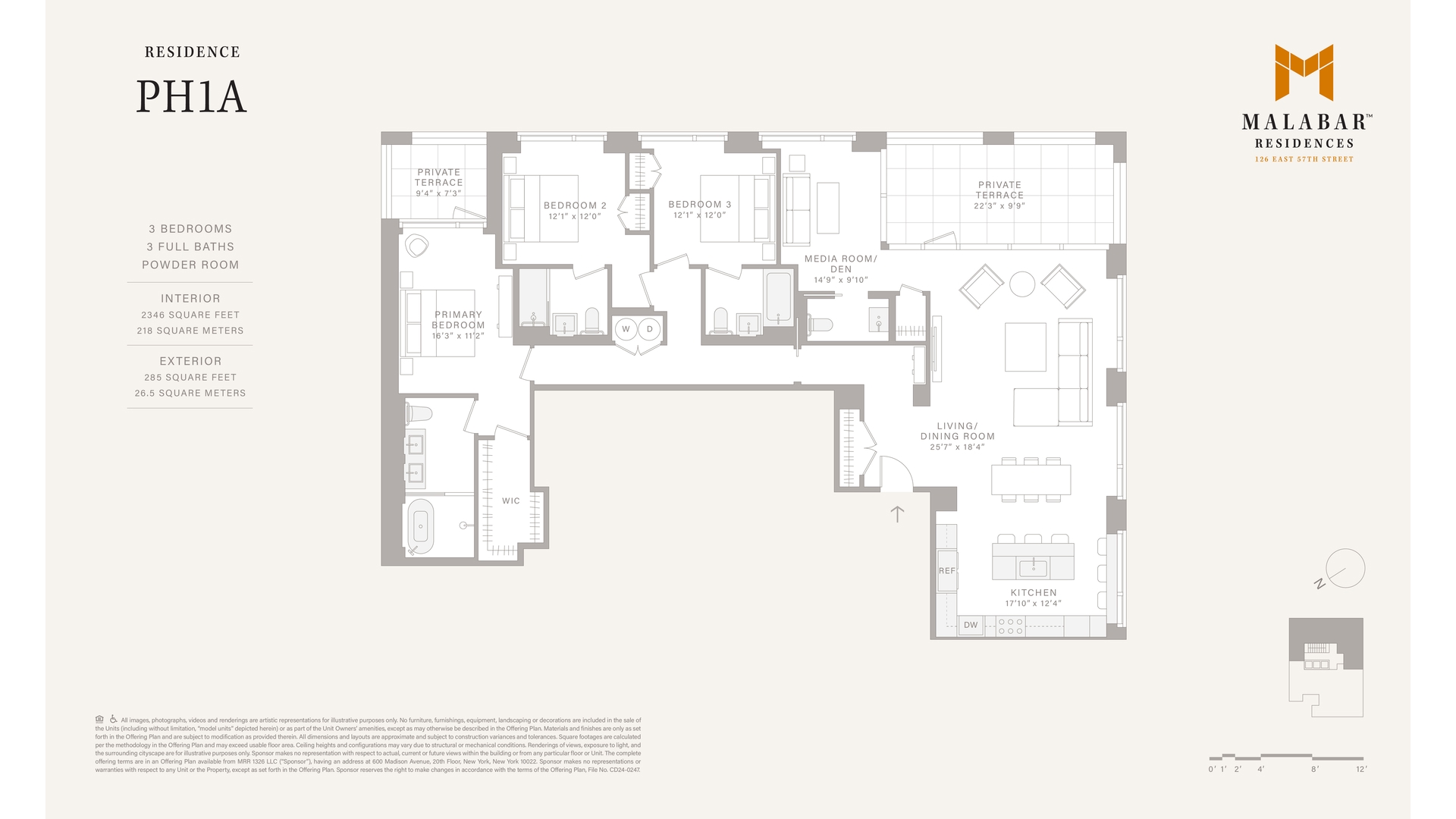 126 East 57th Street PH1A Midtown East New York NY 10022