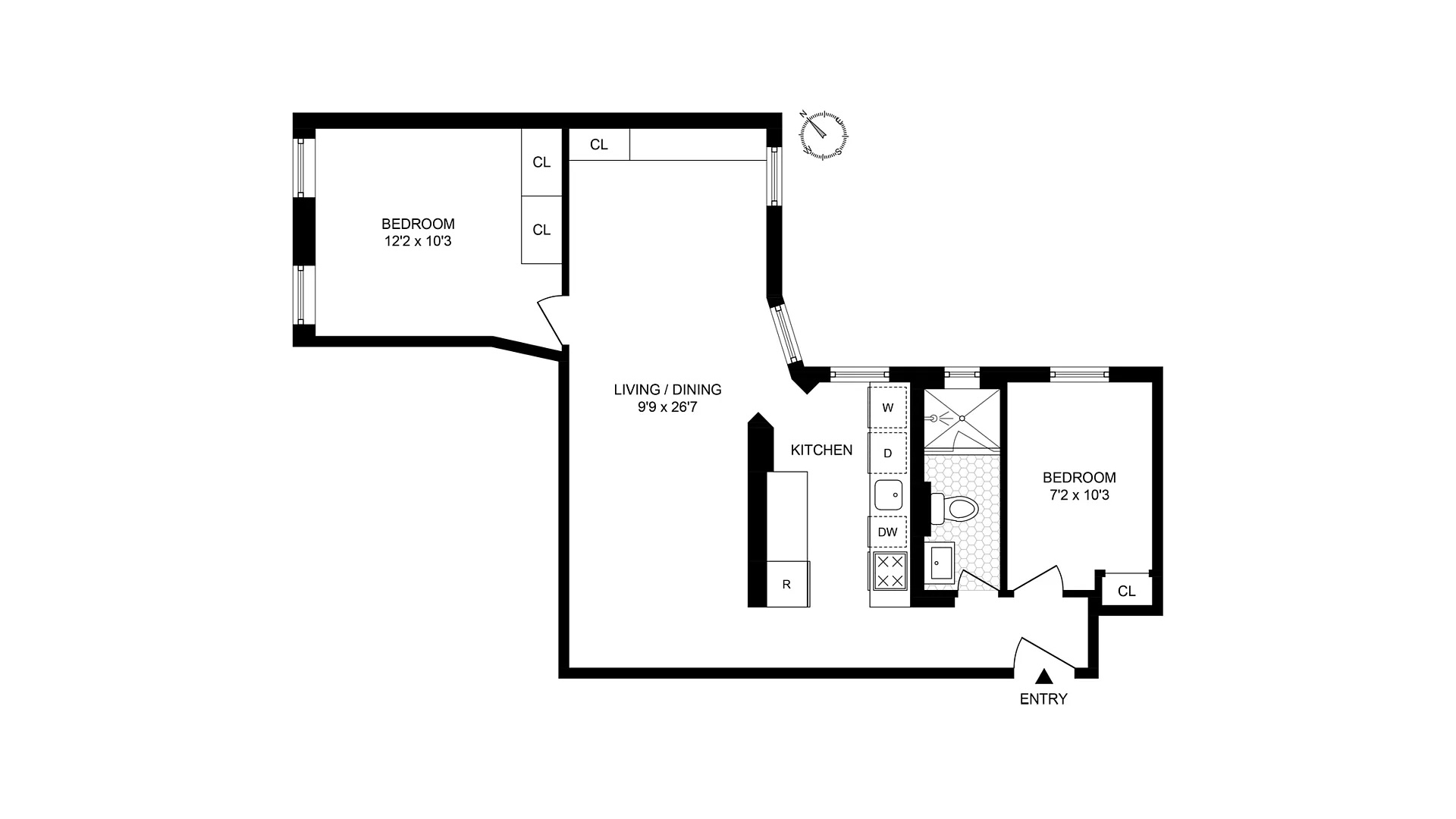 25 Charles Street 2C W. Greenwich Village New York NY 10014