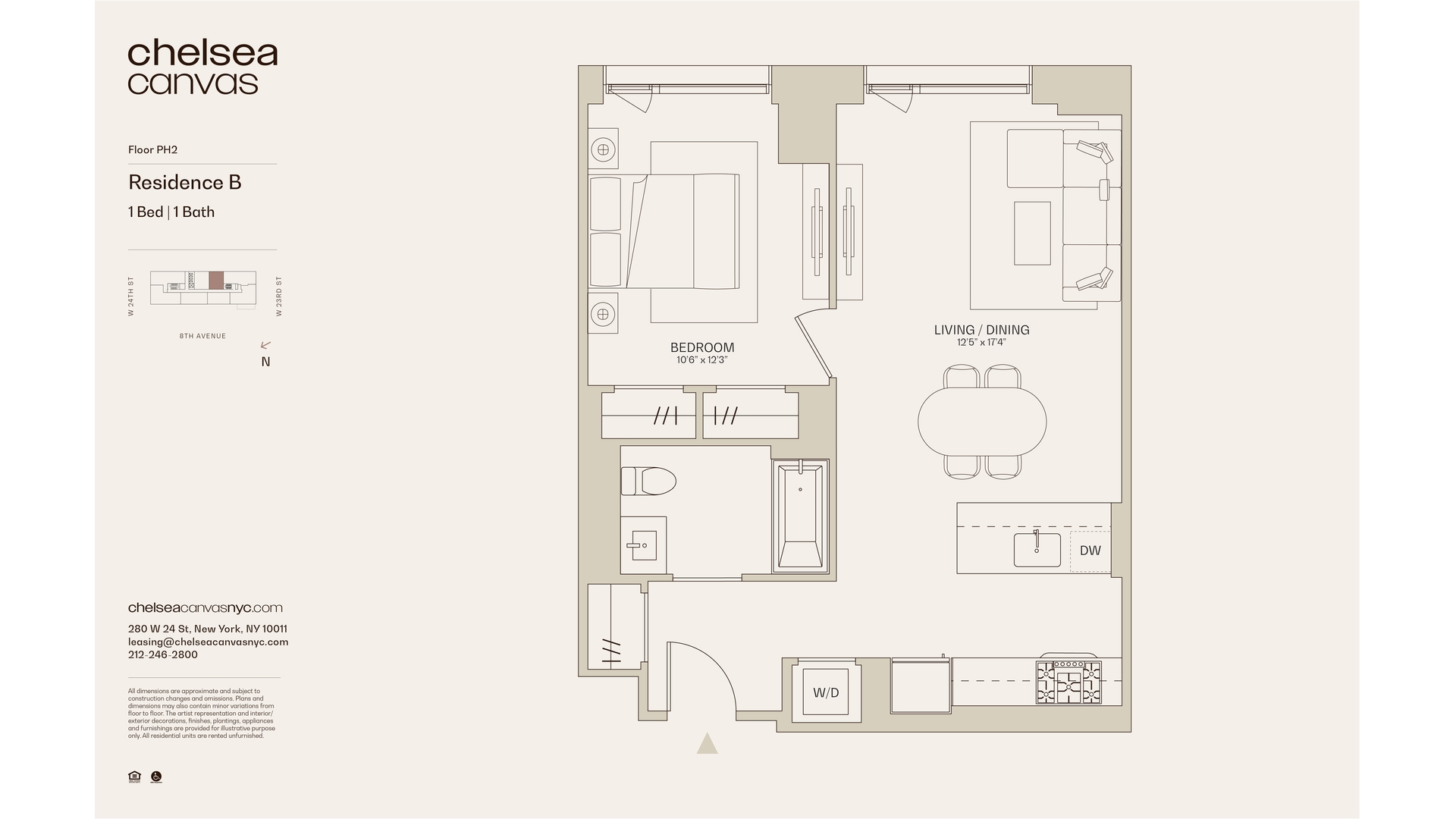 280 West 24th Street PH2B Chelsea New York NY 10011