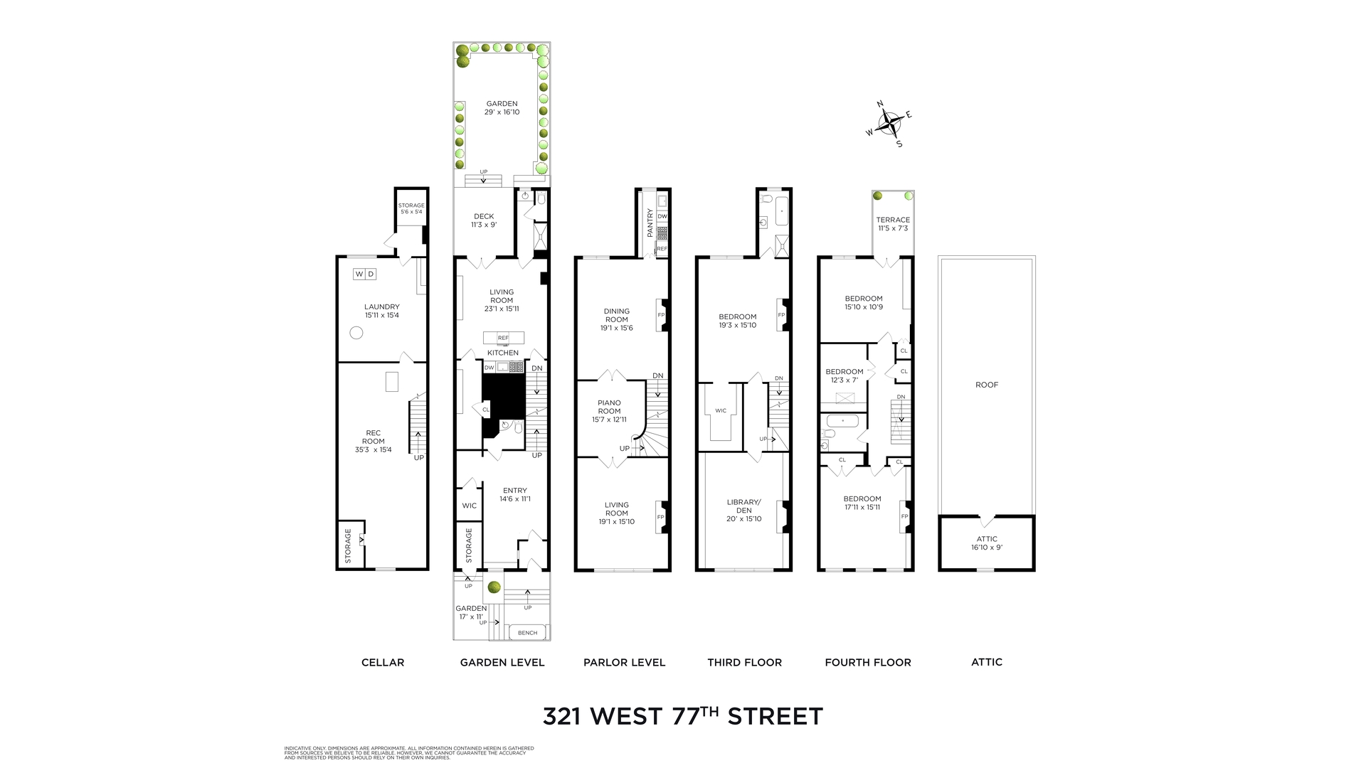 321 West 77th Street Upper West Side New York NY 10024