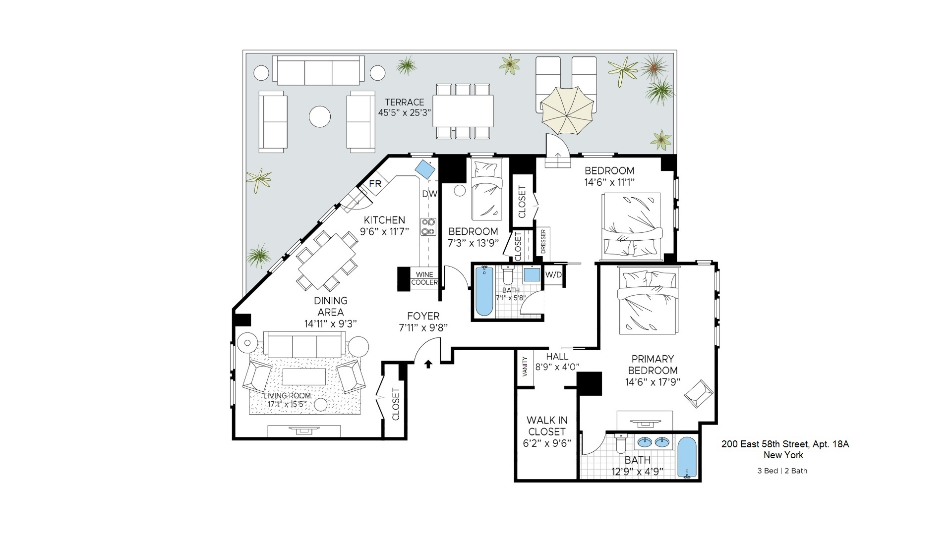 200 East 58th Street 18A Midtown East New York NY 10022