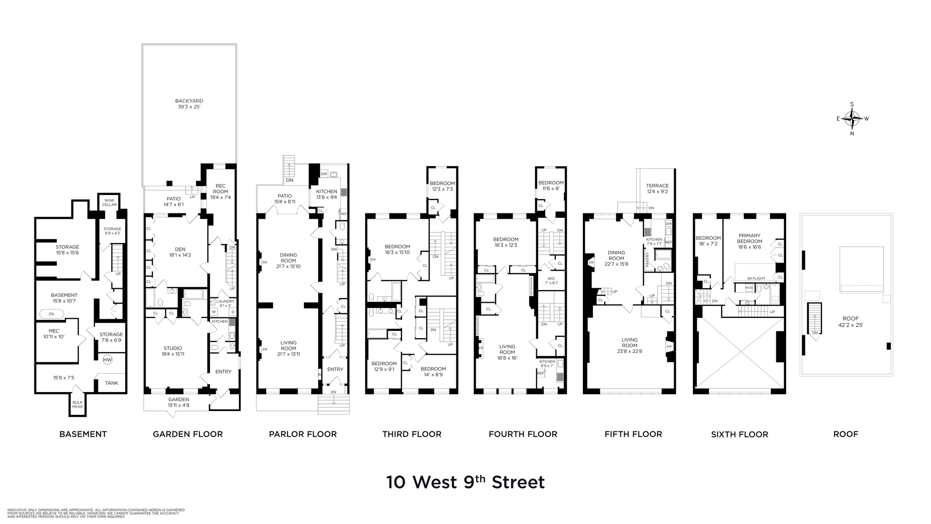 10 West 9th Street Greenwich Village New York NY 10011