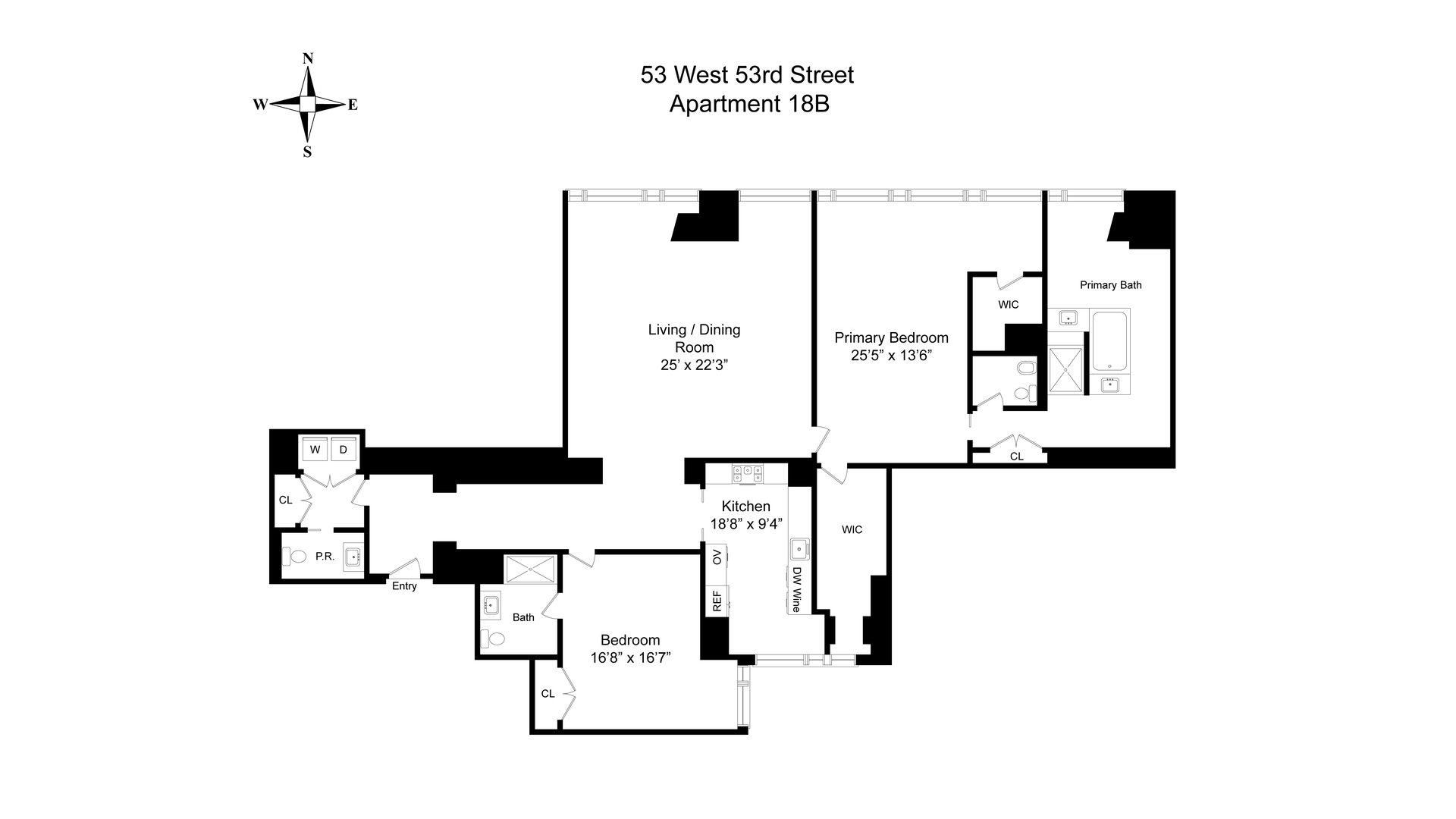 53 West 53rd Street 18B Midtown West New York NY 10019