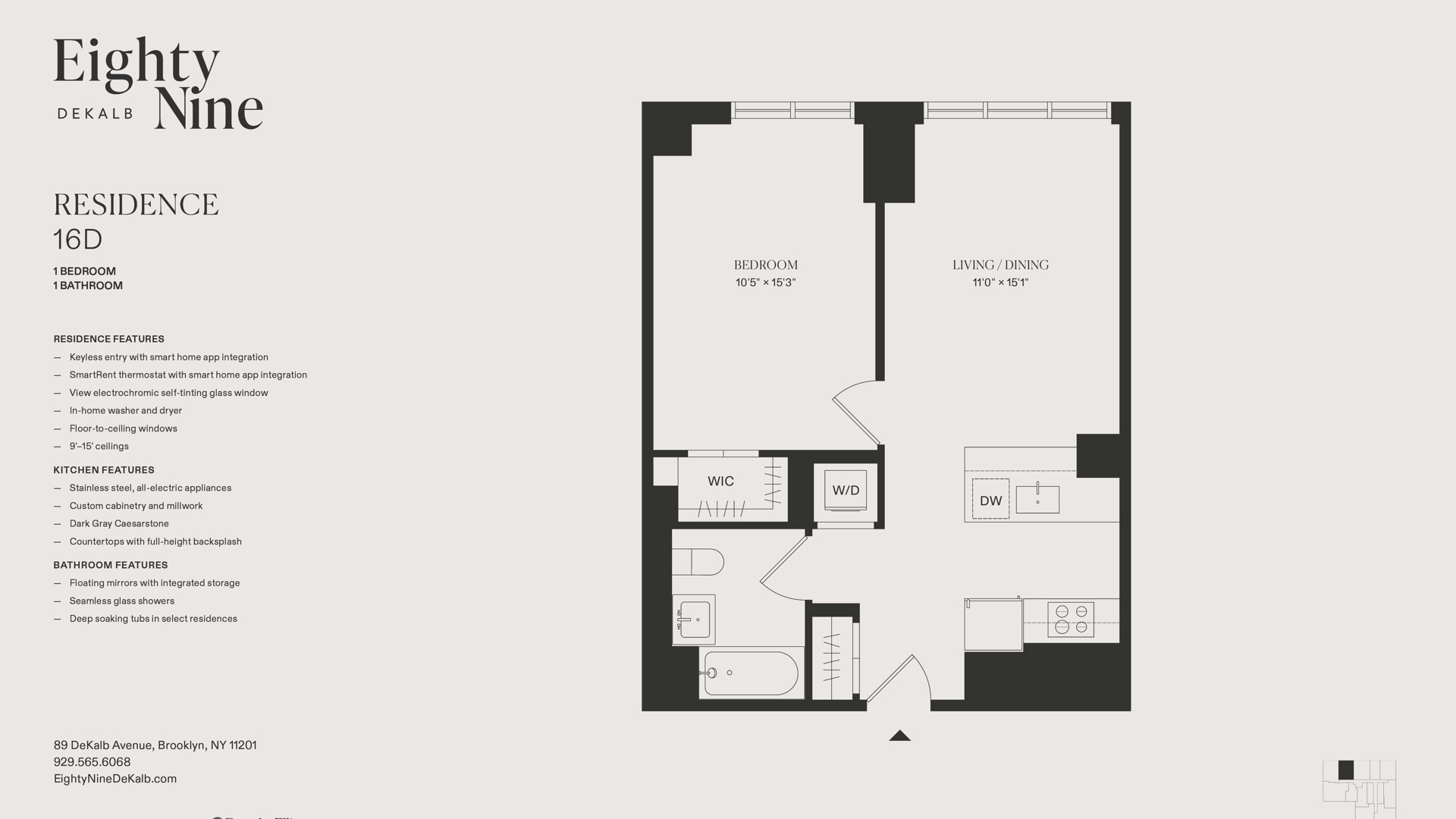 89 De Kalb Avenue 16D Fort Greene Brooklyn NY 11201