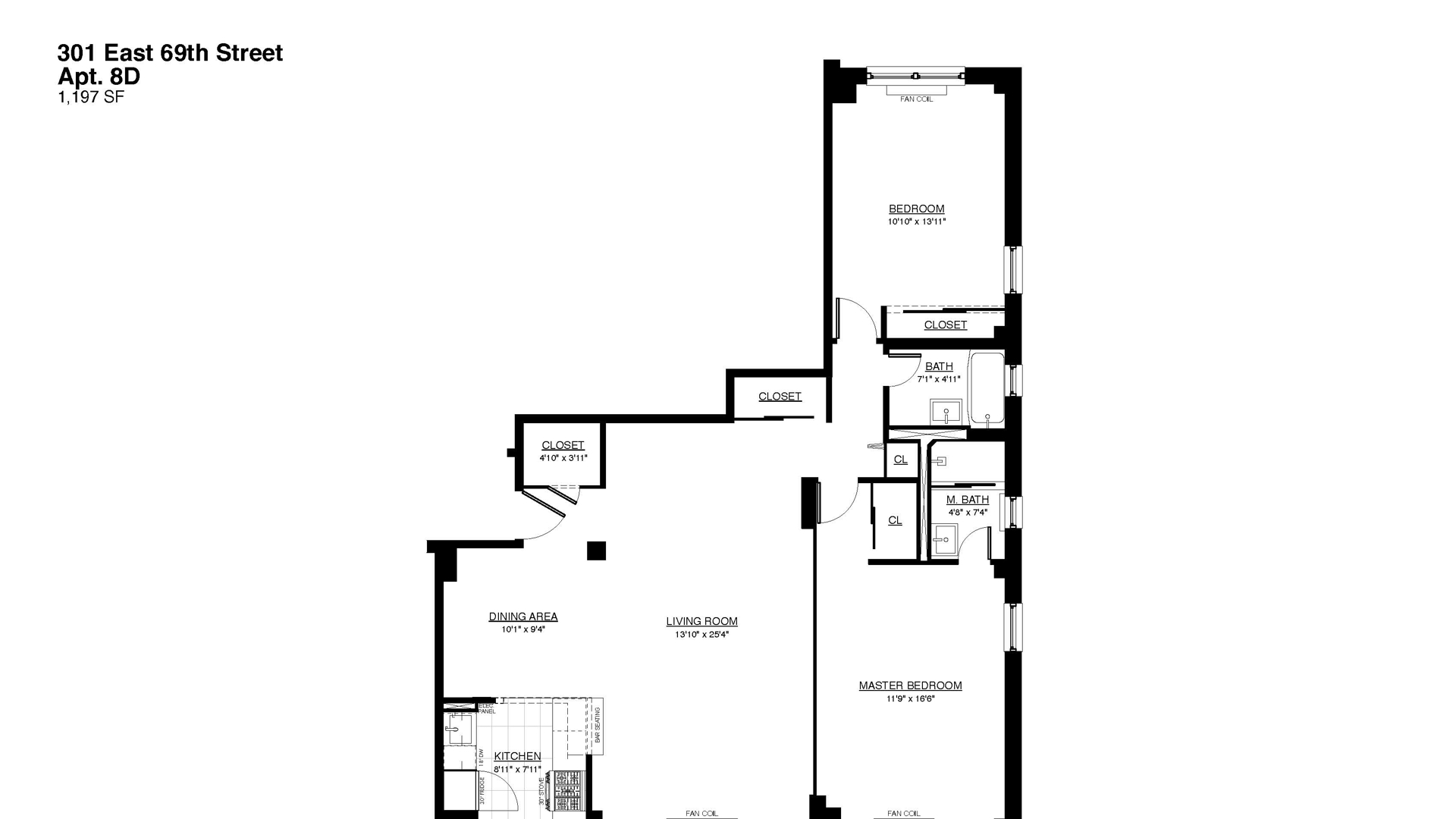 301 East 69th Street 8D Upper East Side New York NY 10021