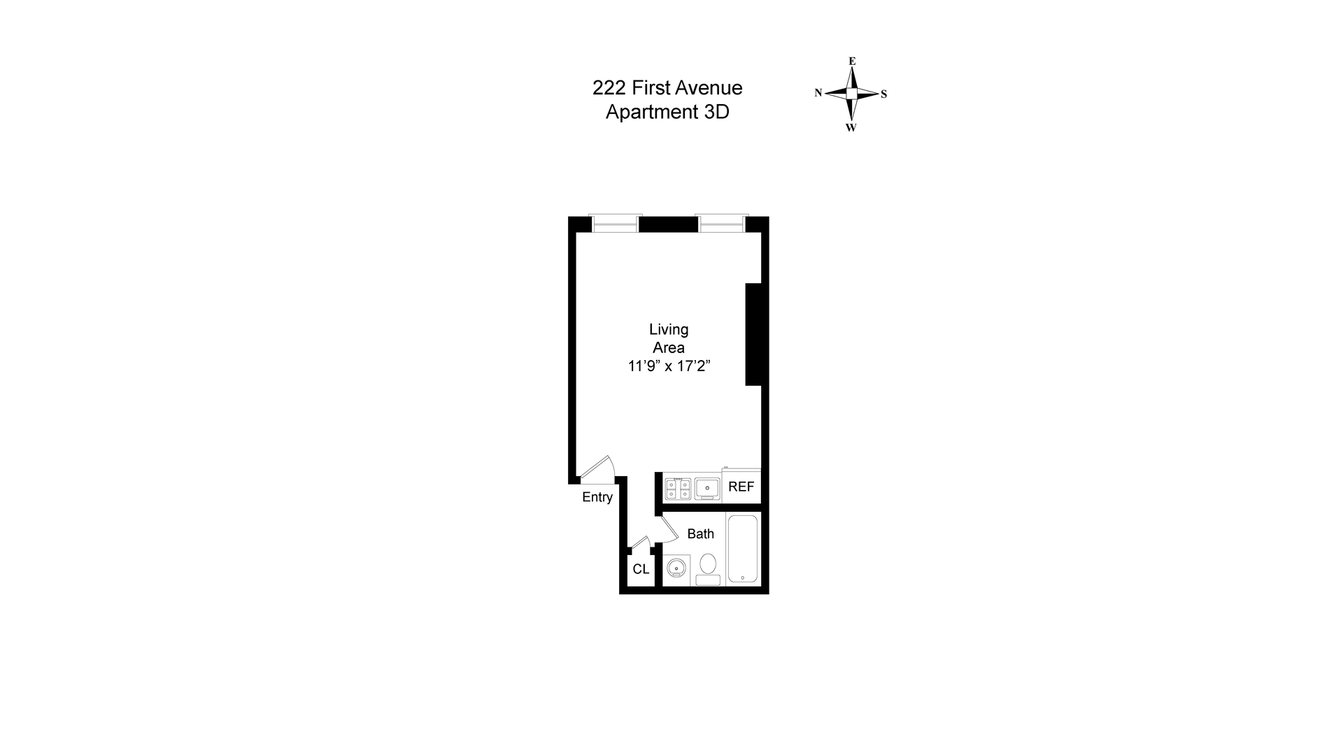 222 First Avenue 4D E. Greenwich Village New York NY 10009