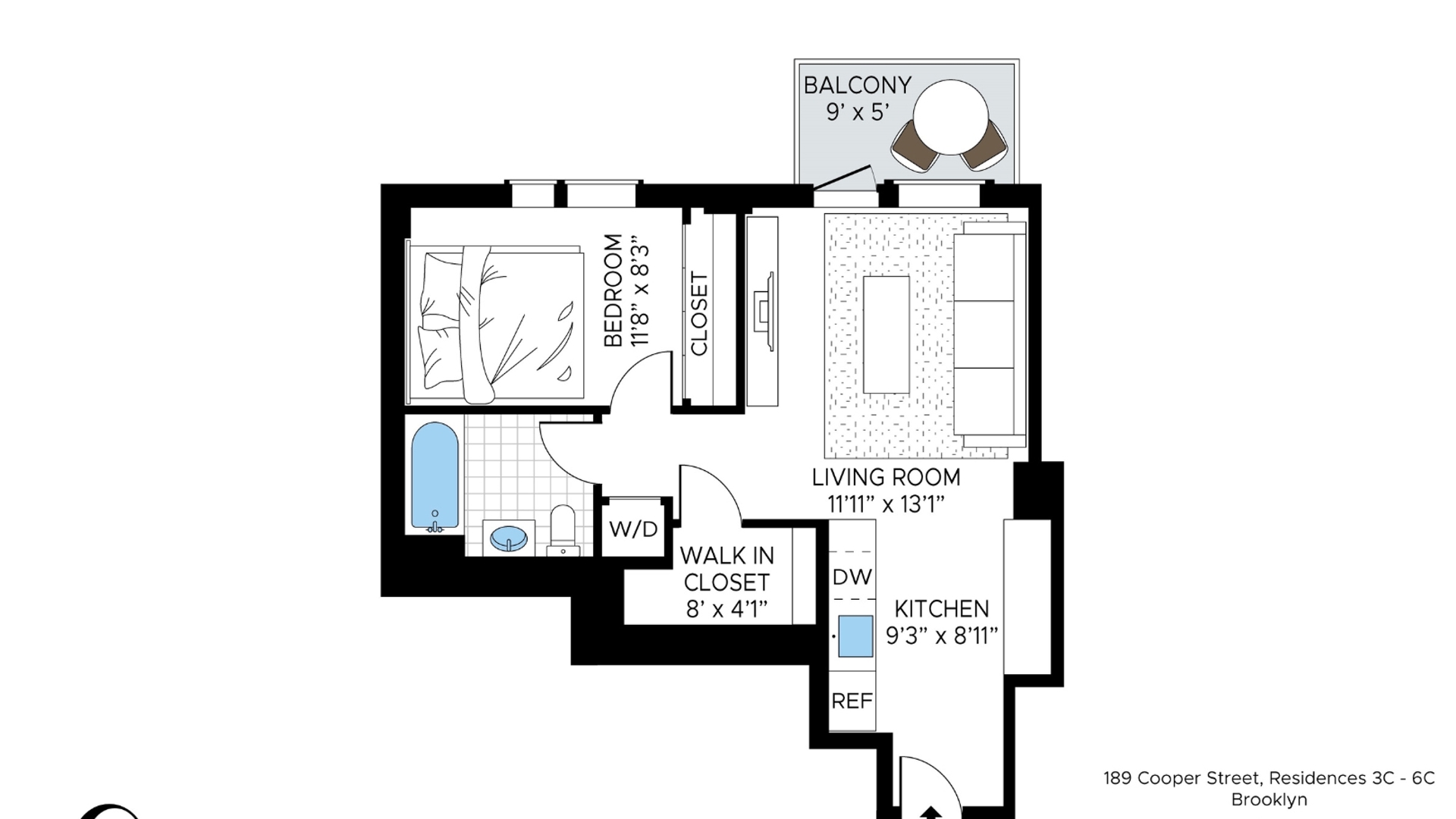 189 Cooper Street 3C Bushwick Brooklyn NY 11207