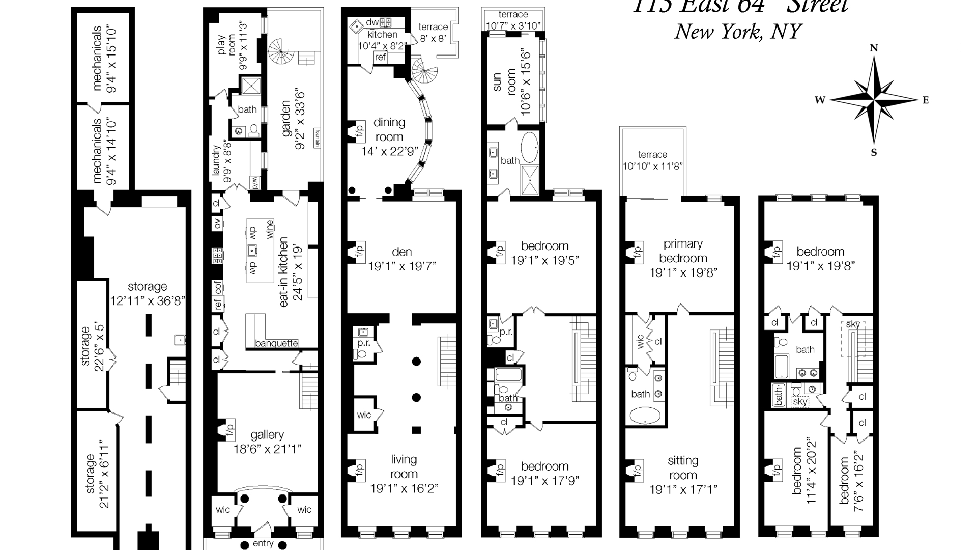 113 East 64th Street TH Upper East Side New York NY 10065