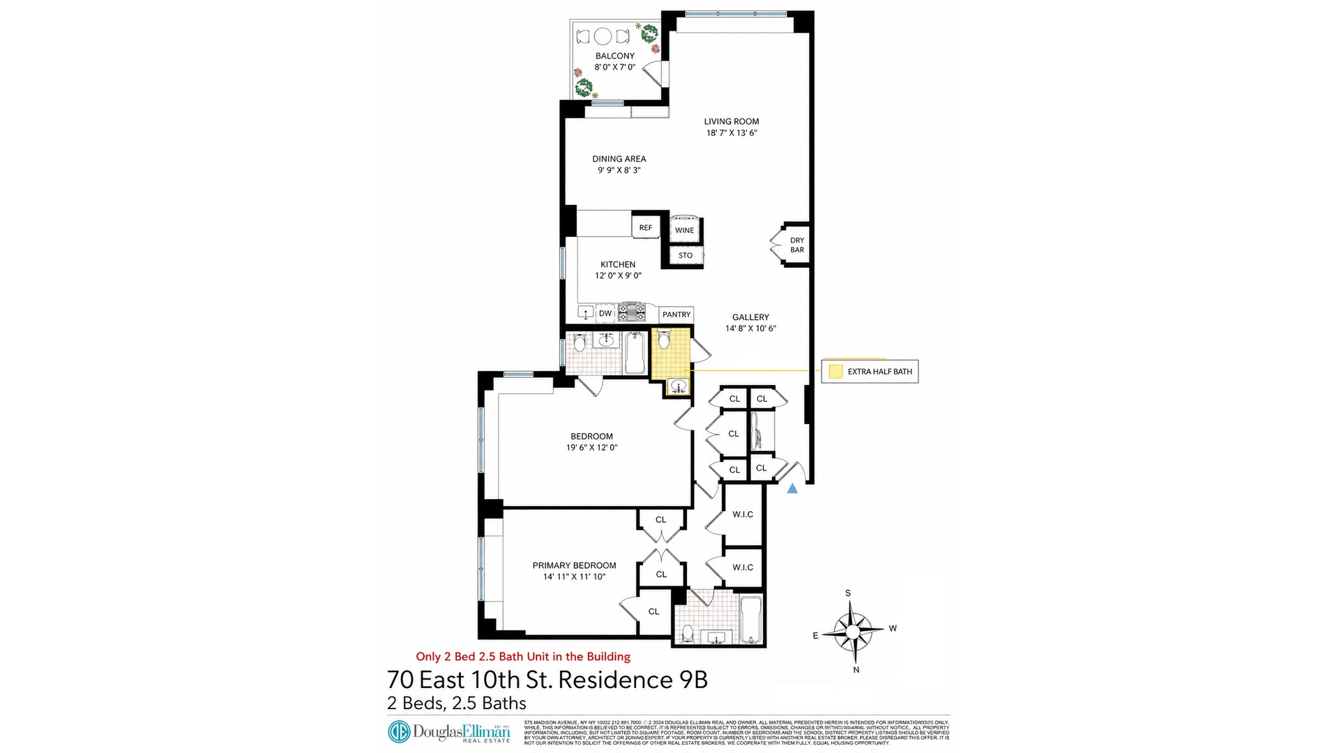 70 East 10th Street 9B Greenwich Village New York NY 10003