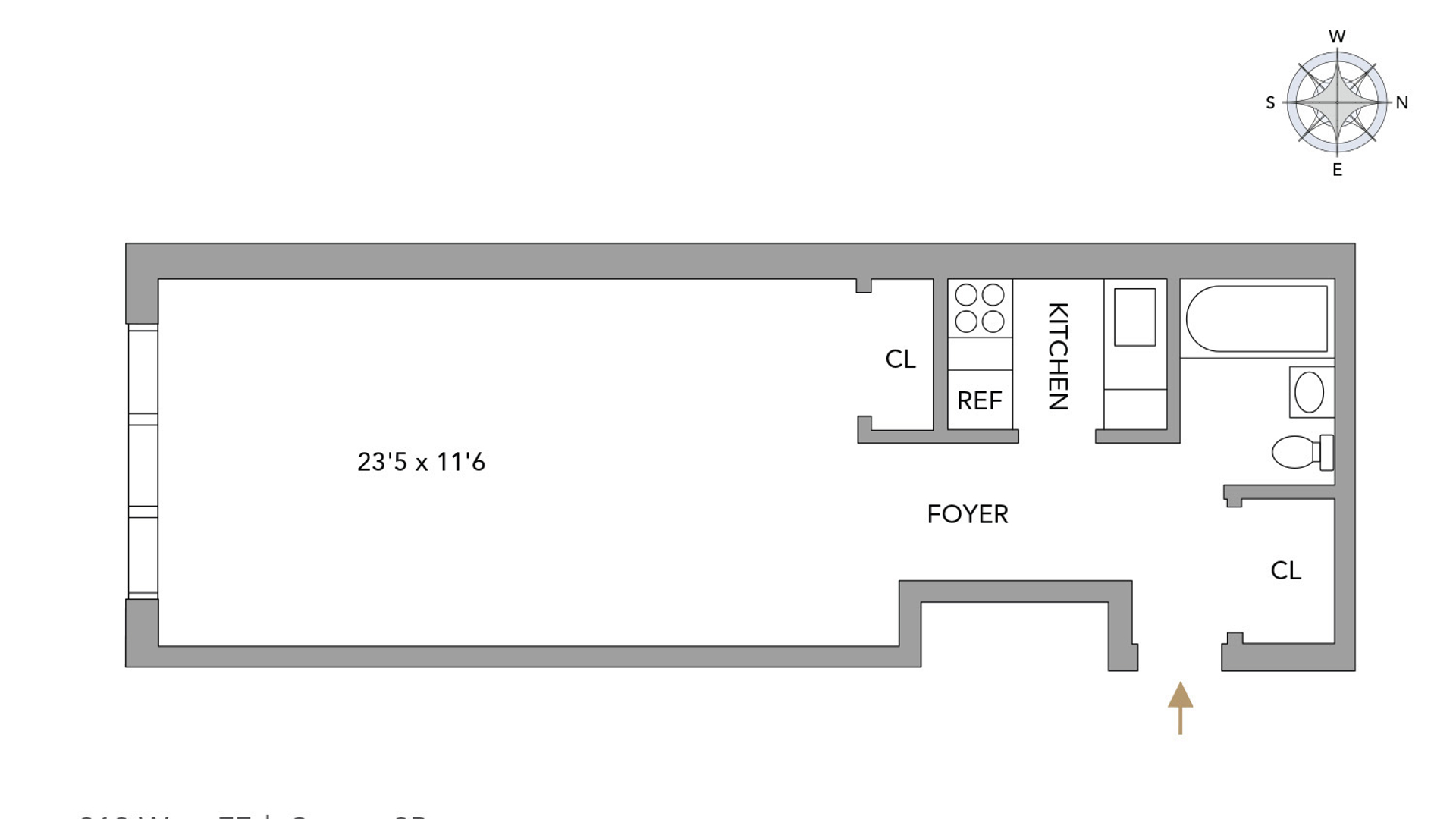 212 East 77th Street 2B Upper East Side New York NY 10075