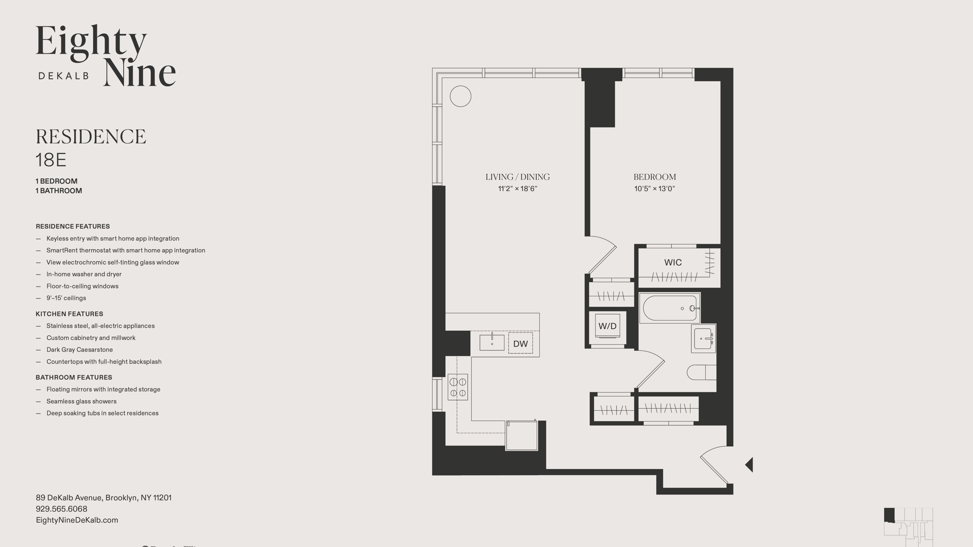 89 De Kalb Avenue 18E Fort Greene Brooklyn NY 11201