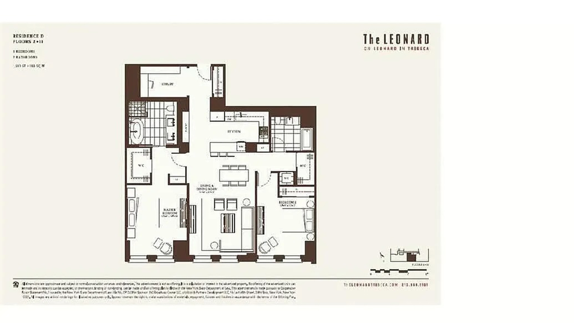 101 Leonard Street 7D Tribeca New York NY 10013