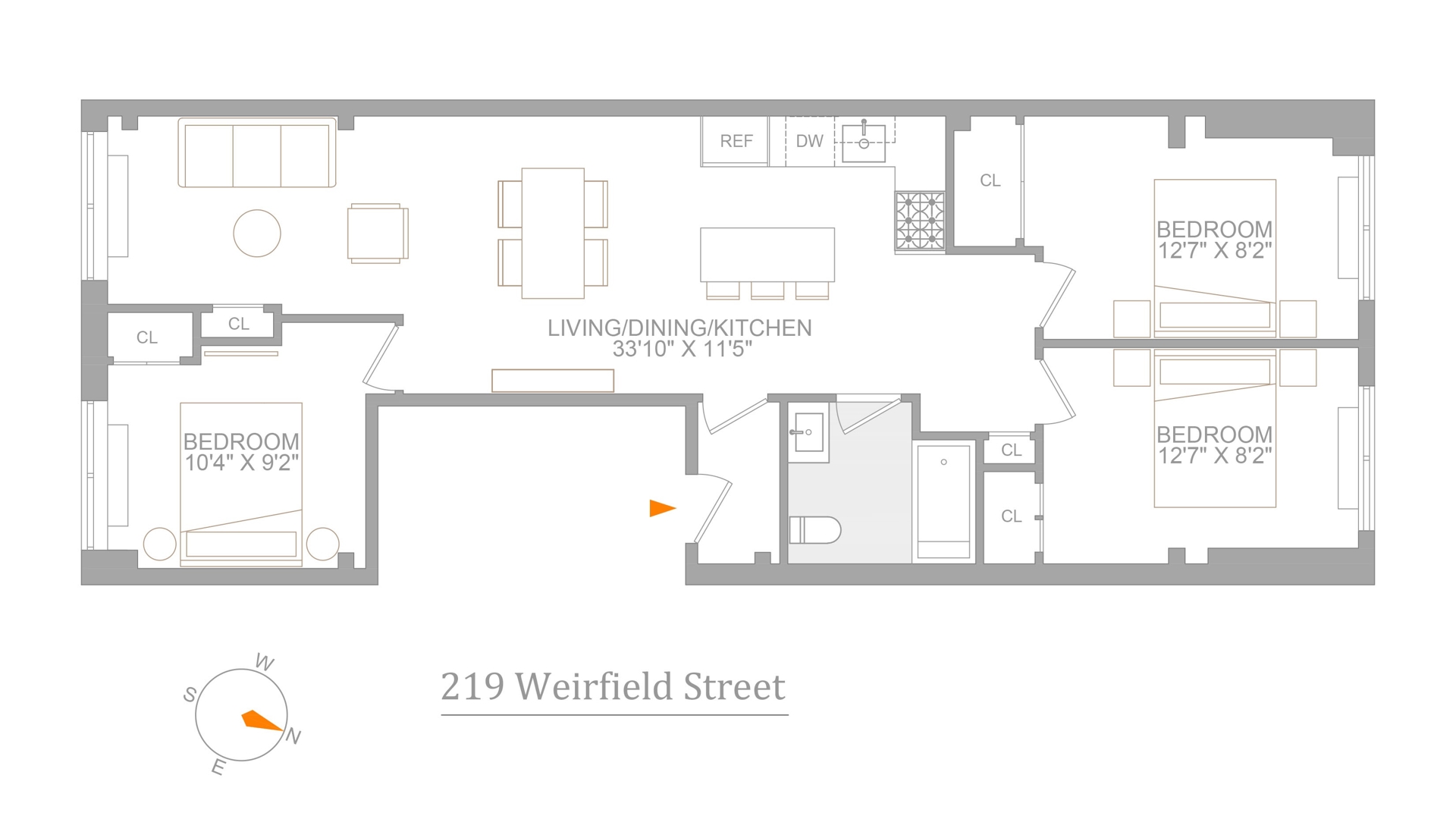 219 Weirfield Street 3 Bushwick Brooklyn NY 11221