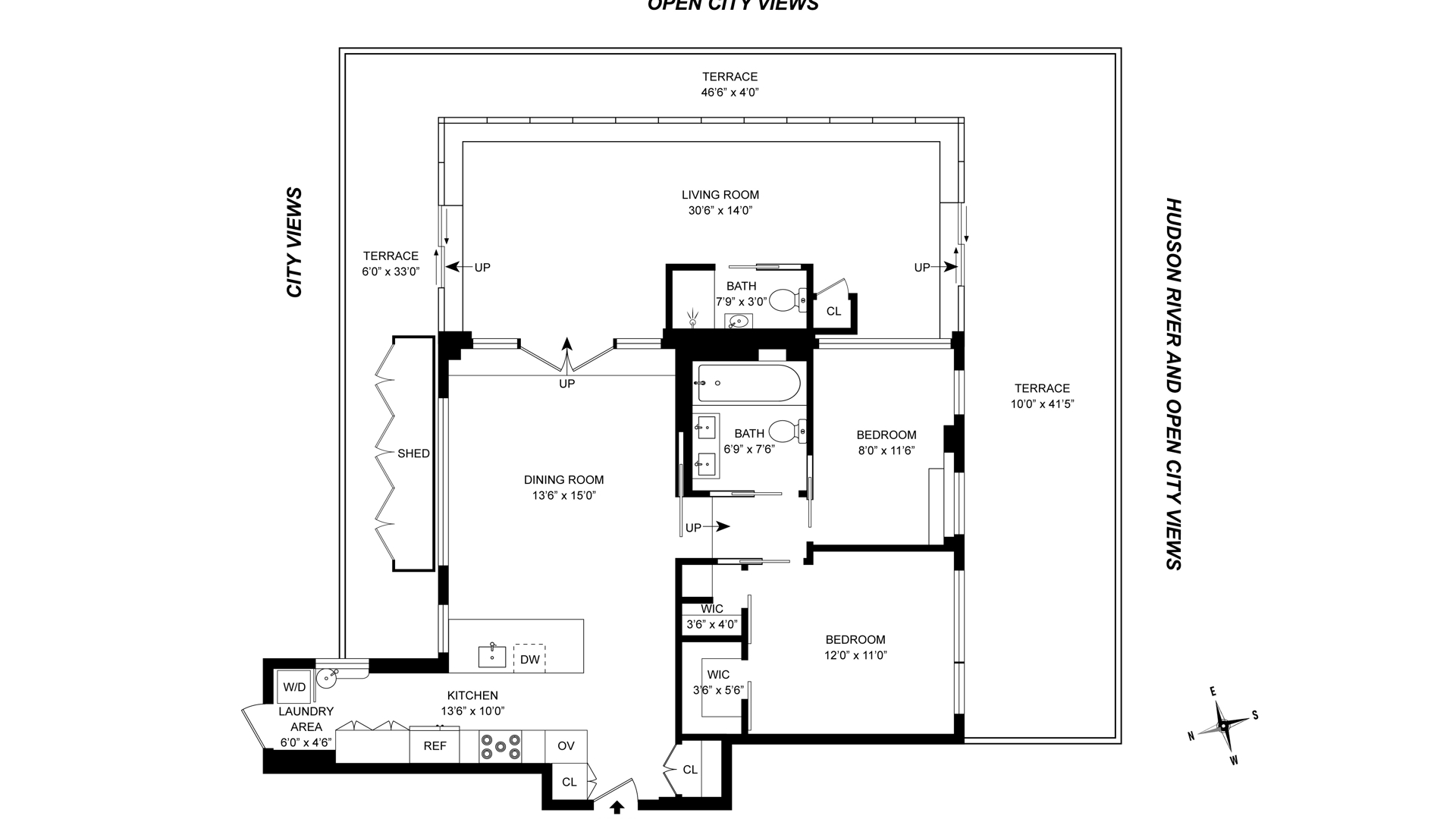 320 Riverside Drive PH16B Upper West Side New York NY 10025