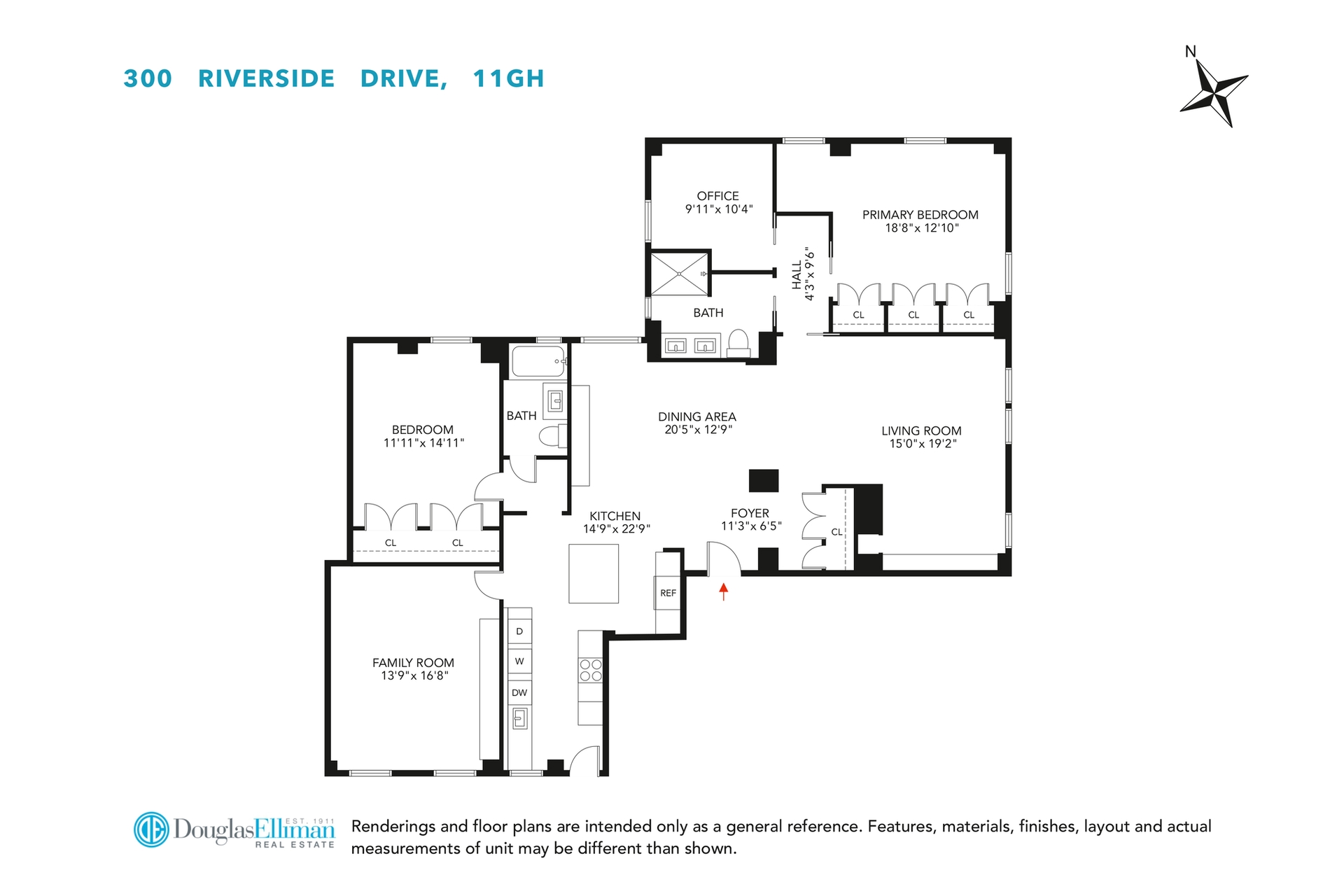 300 Riverside Drive 11GH Upper West Side New York NY 10025
