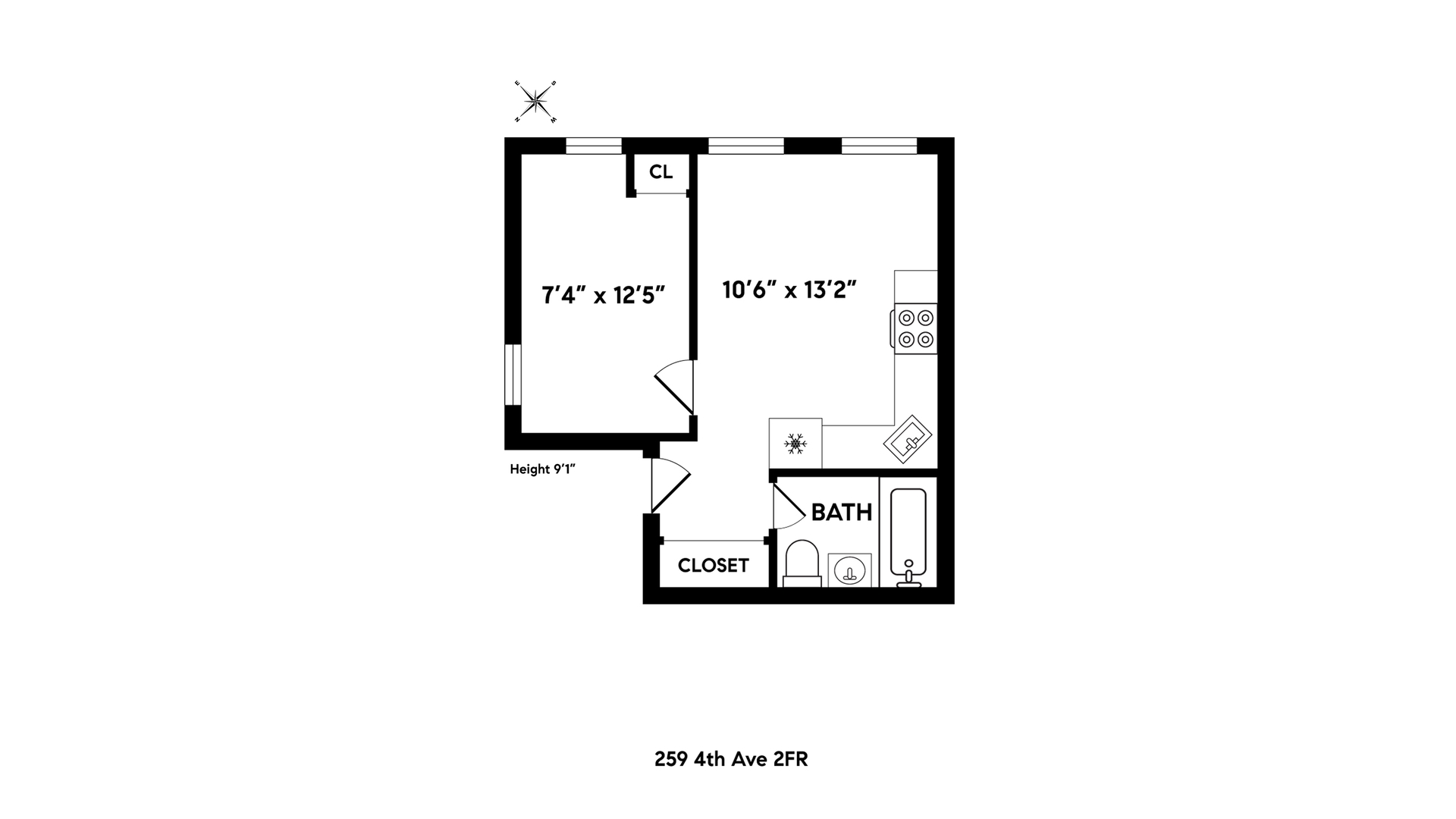 259 4th Avenue 2FR Park Slope Brooklyn NY 11215
