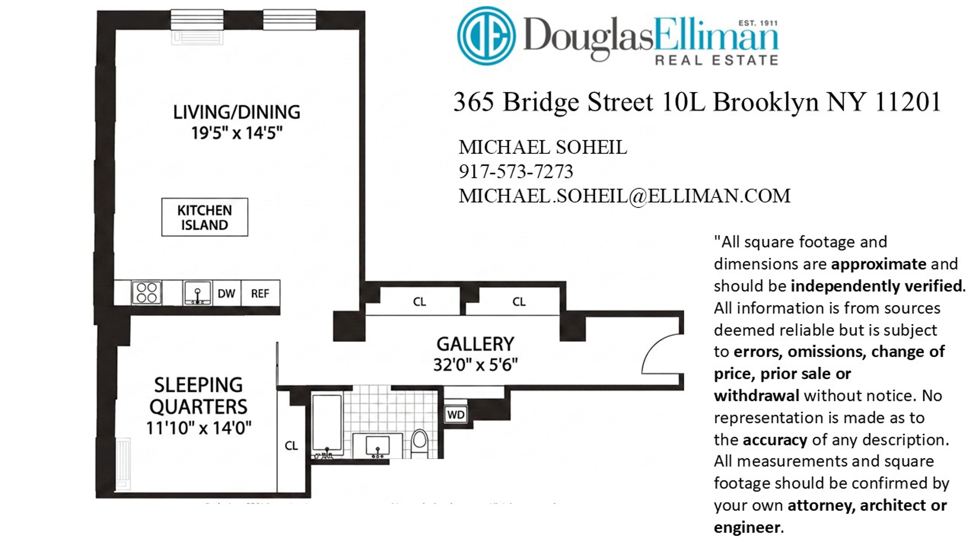 365 Bridge Street 10L Downtown Brooklyn NY 11201