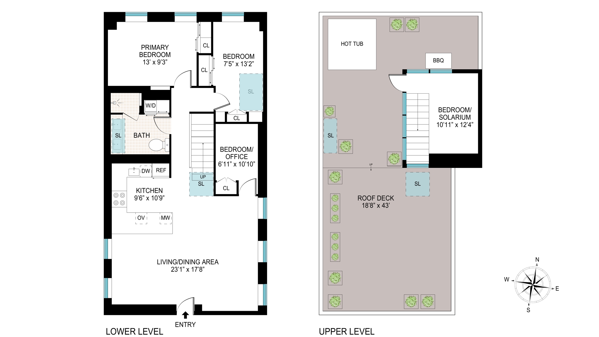 17 Cornelia Street PH3C Greenwich Village New York NY 10014