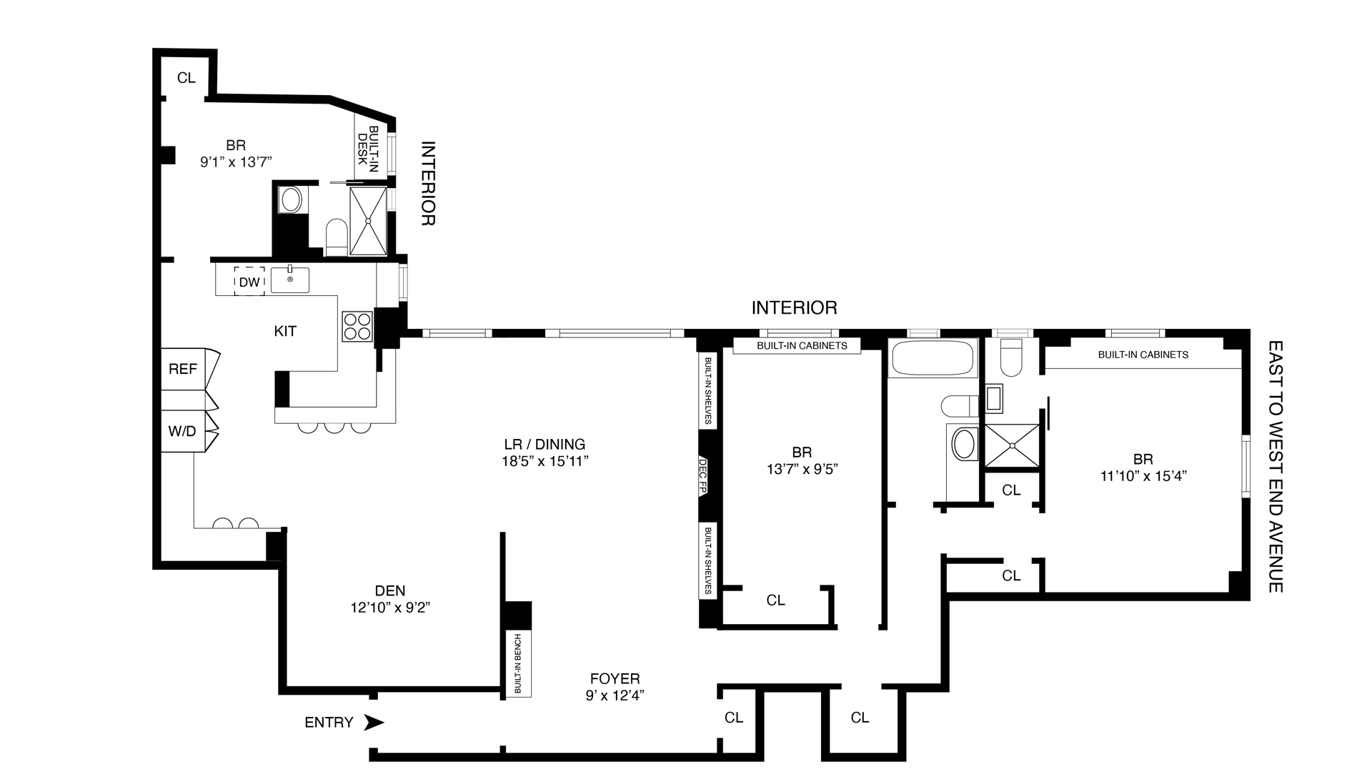 645 West End Avenue 10C Upper West Side New York NY 10025