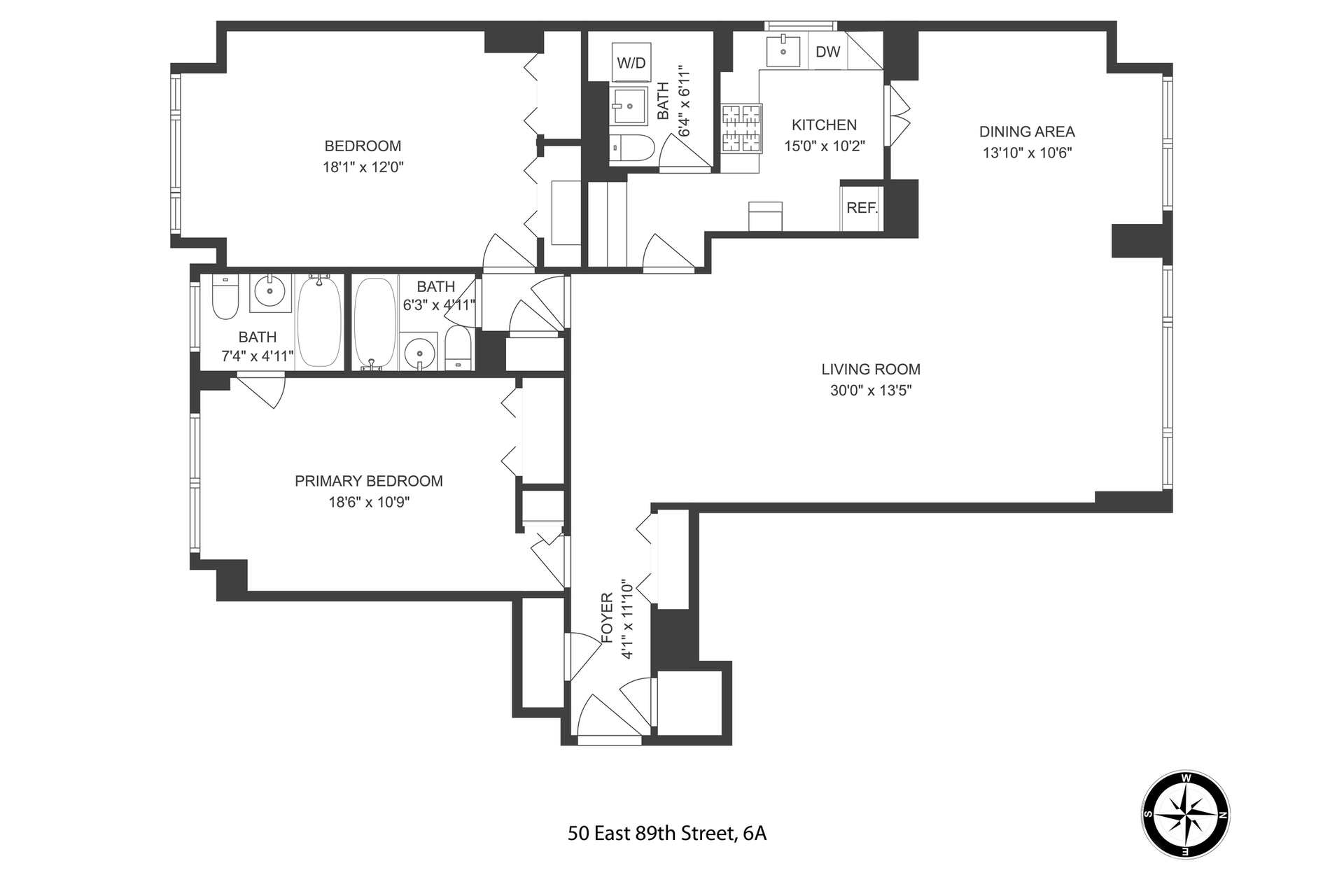 50 East 89th Street 6A Carnegie Hill New York NY 10128