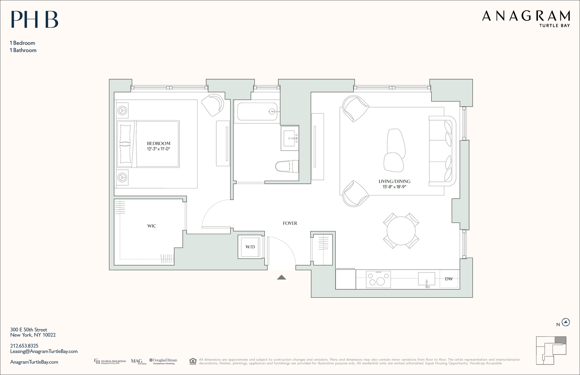 300 East 50th Street PHB Turtle Bay New York NY 10022