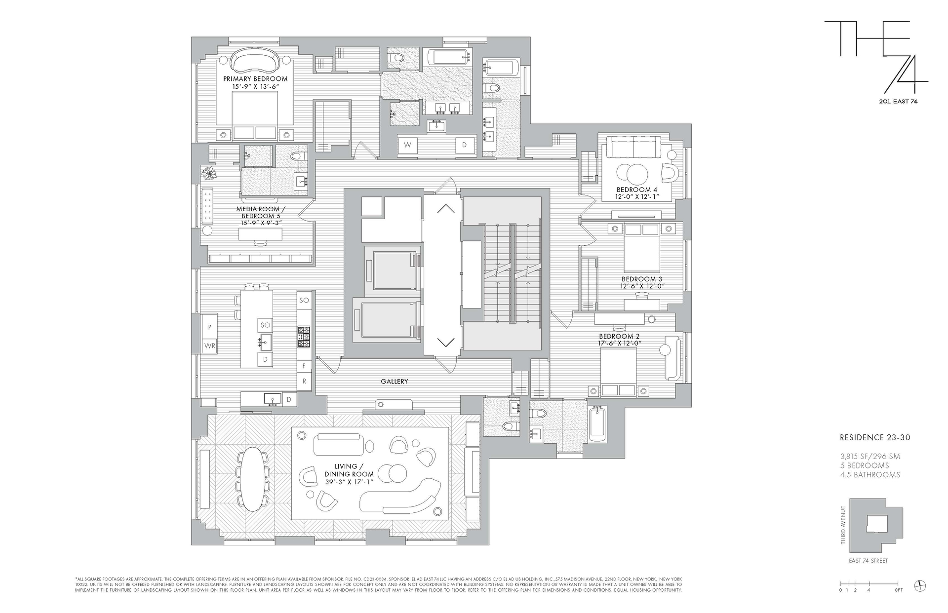 201 East 74th Street FLOOR26 Upper East Side New York NY 10021