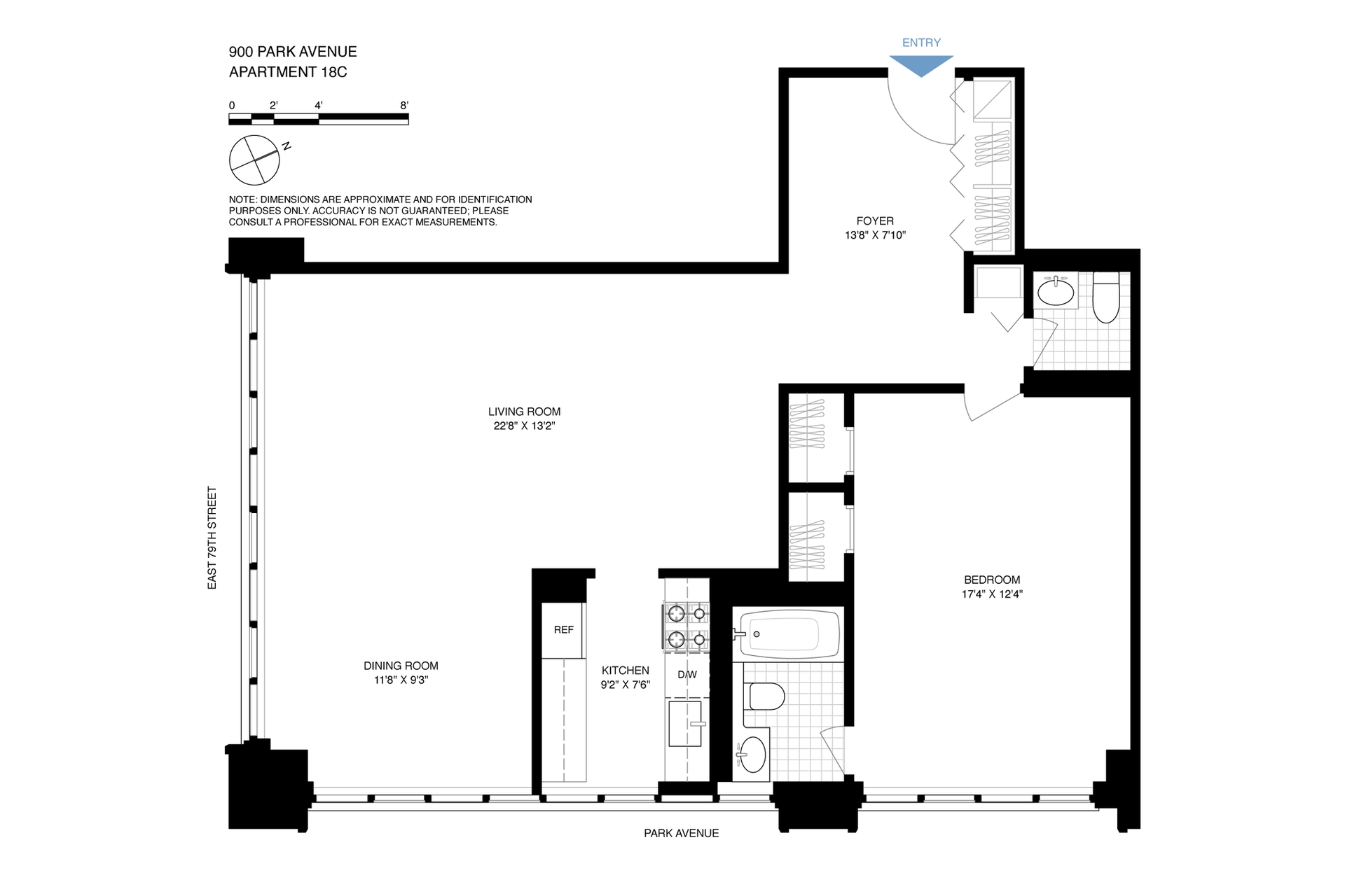 900 Park Avenue 18C Upper East Side New York NY 10075