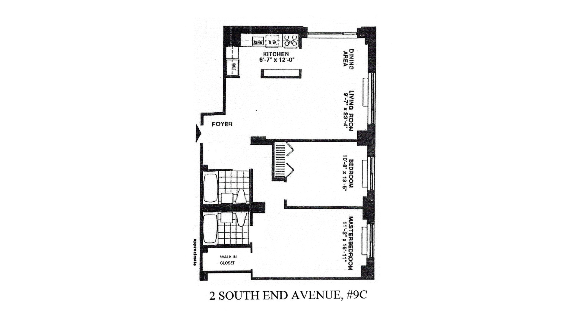 2 South End Avenue 9C Battery Park City New York NY 10280