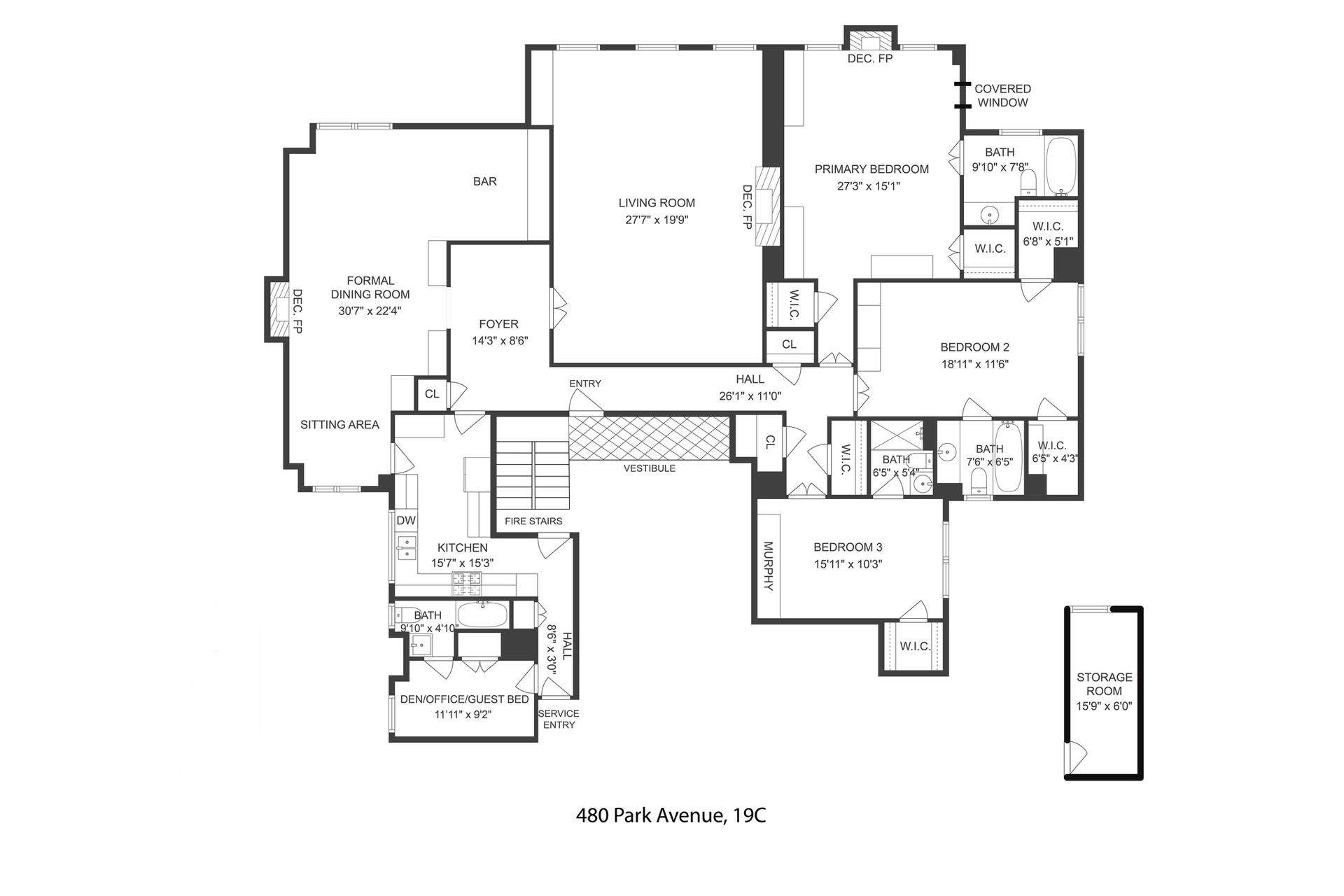 480 Park Avenue 19C Midtown East New York NY 10022