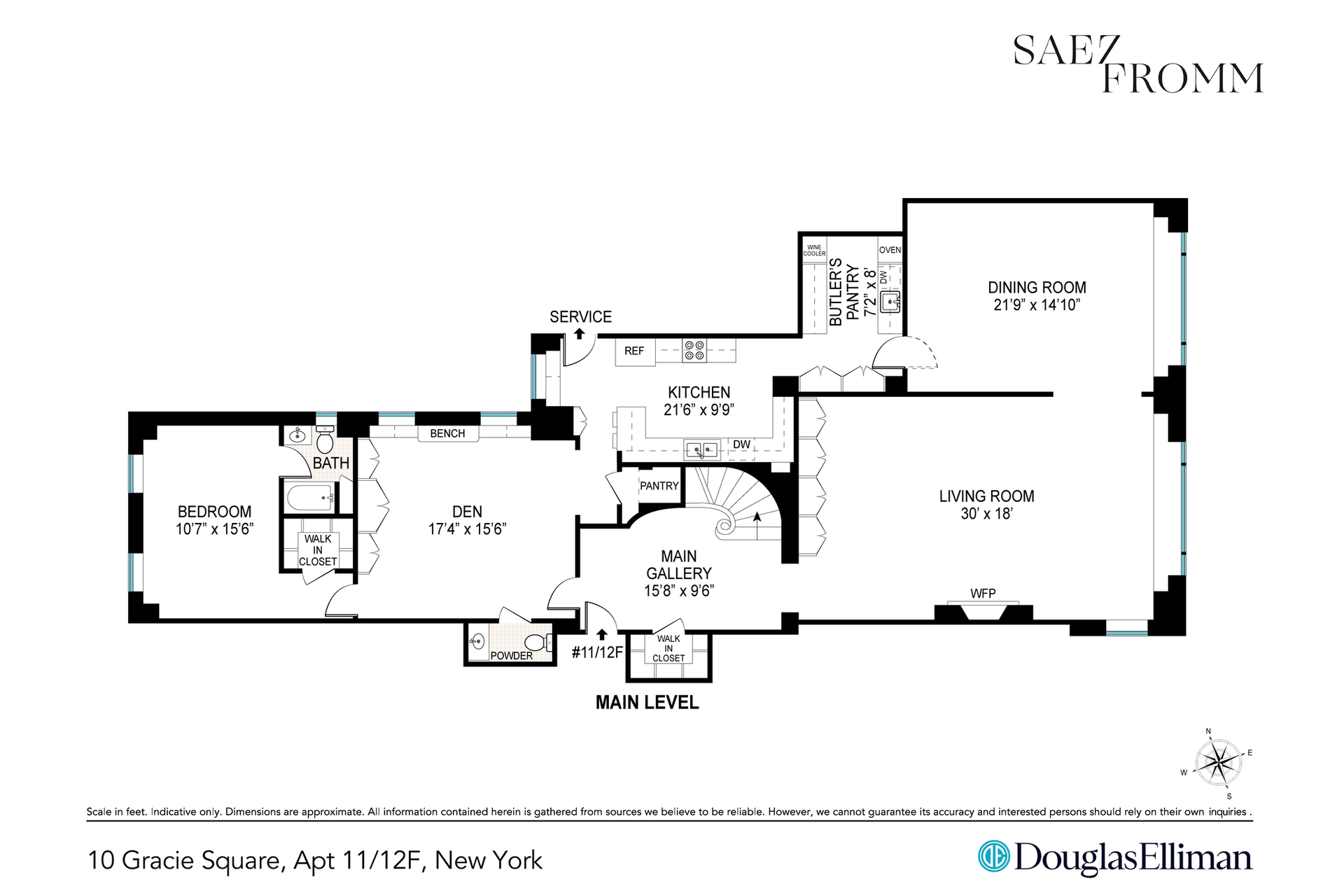 10 Gracie Square 11/12F Upper East Side New York NY 10028